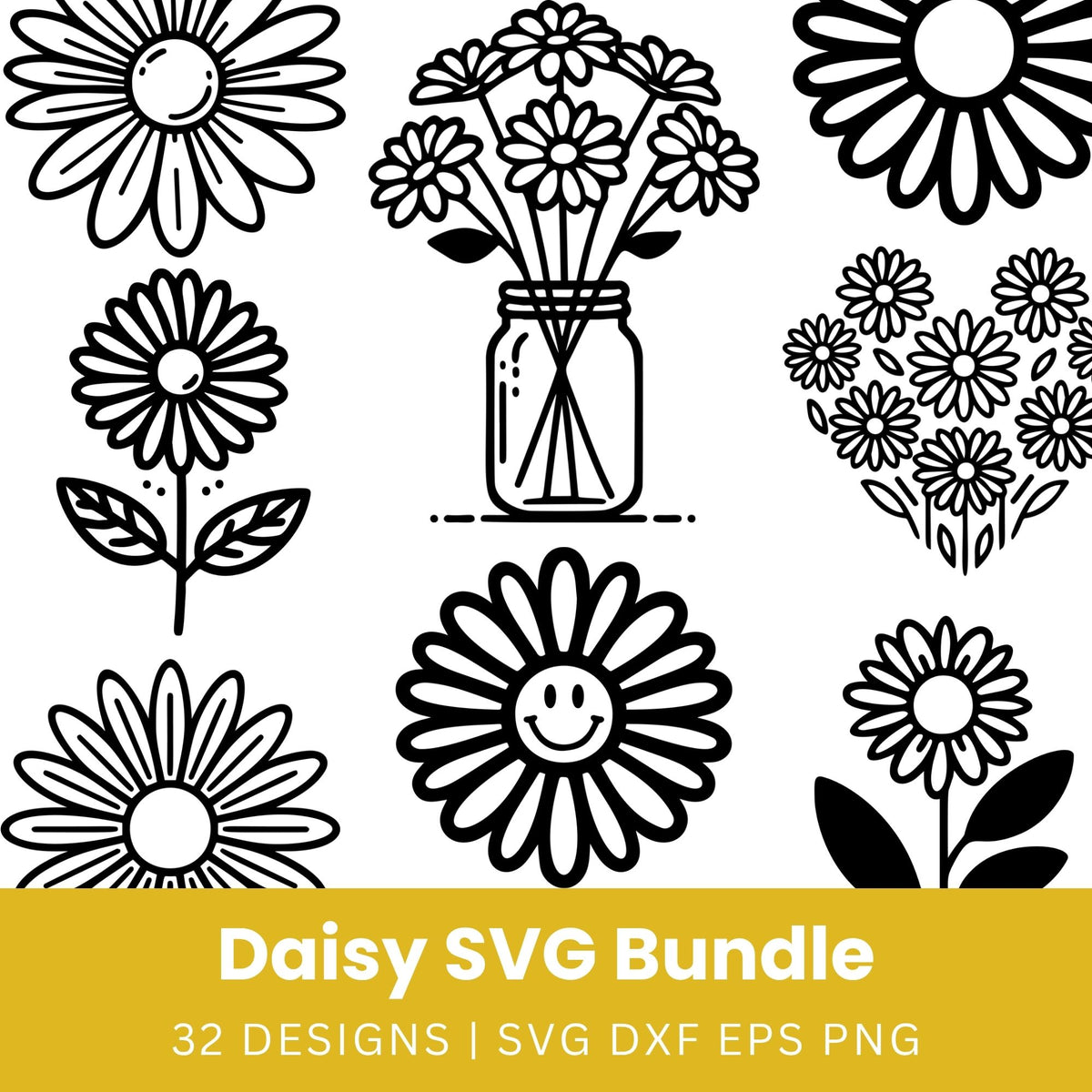 Daisy SVG Bundle