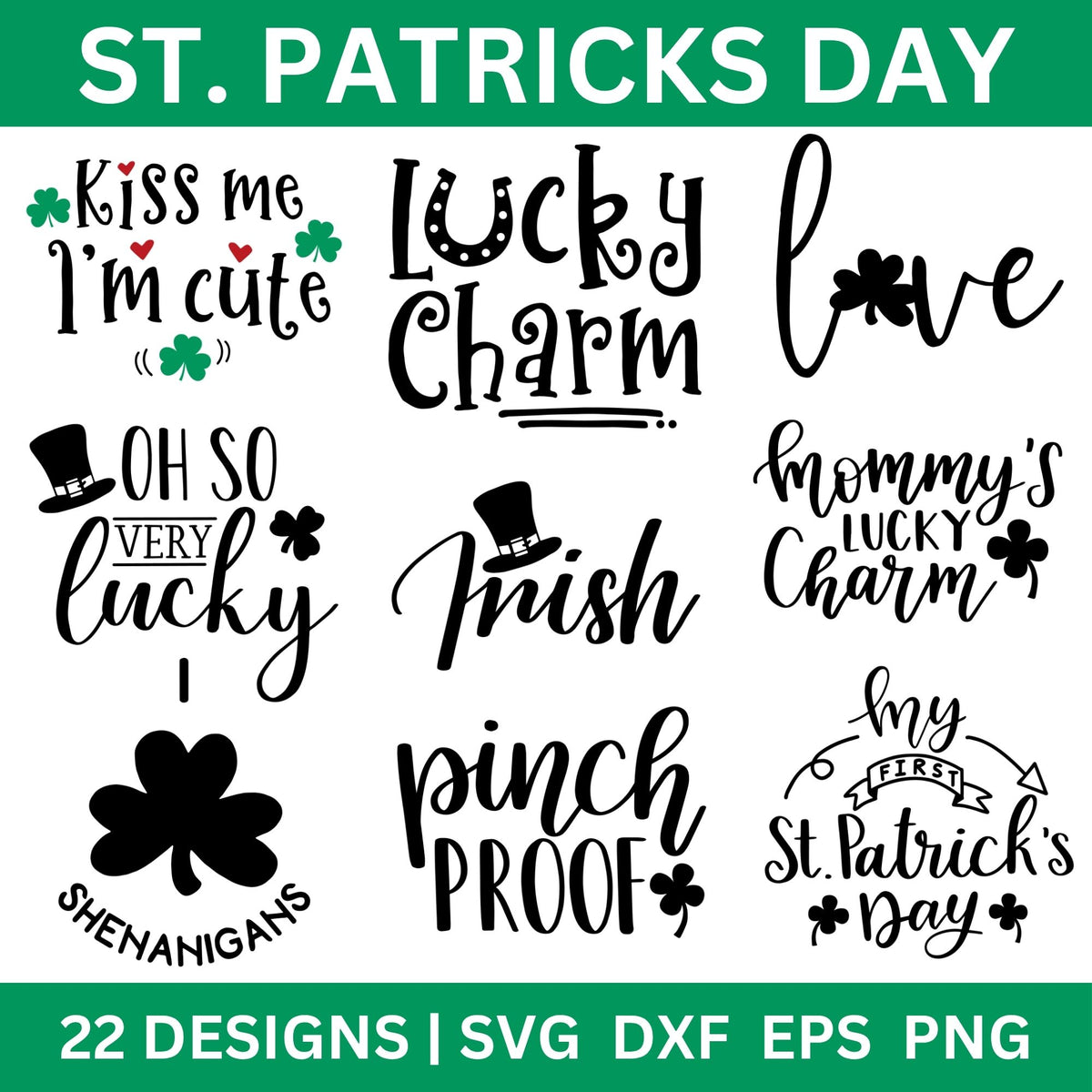 St Patricks Day SVG Bundle