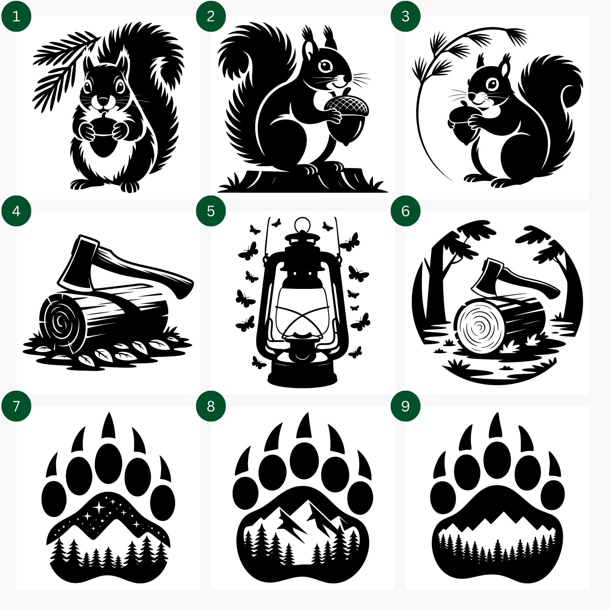 Wilderness SVG Bundle