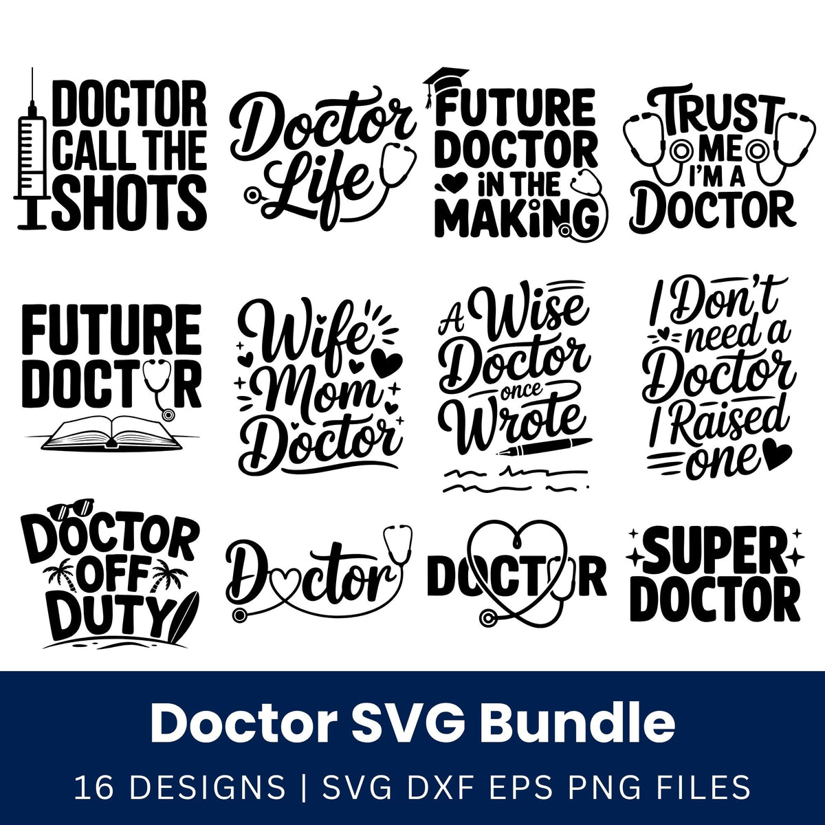 Doctor SVG Bundle