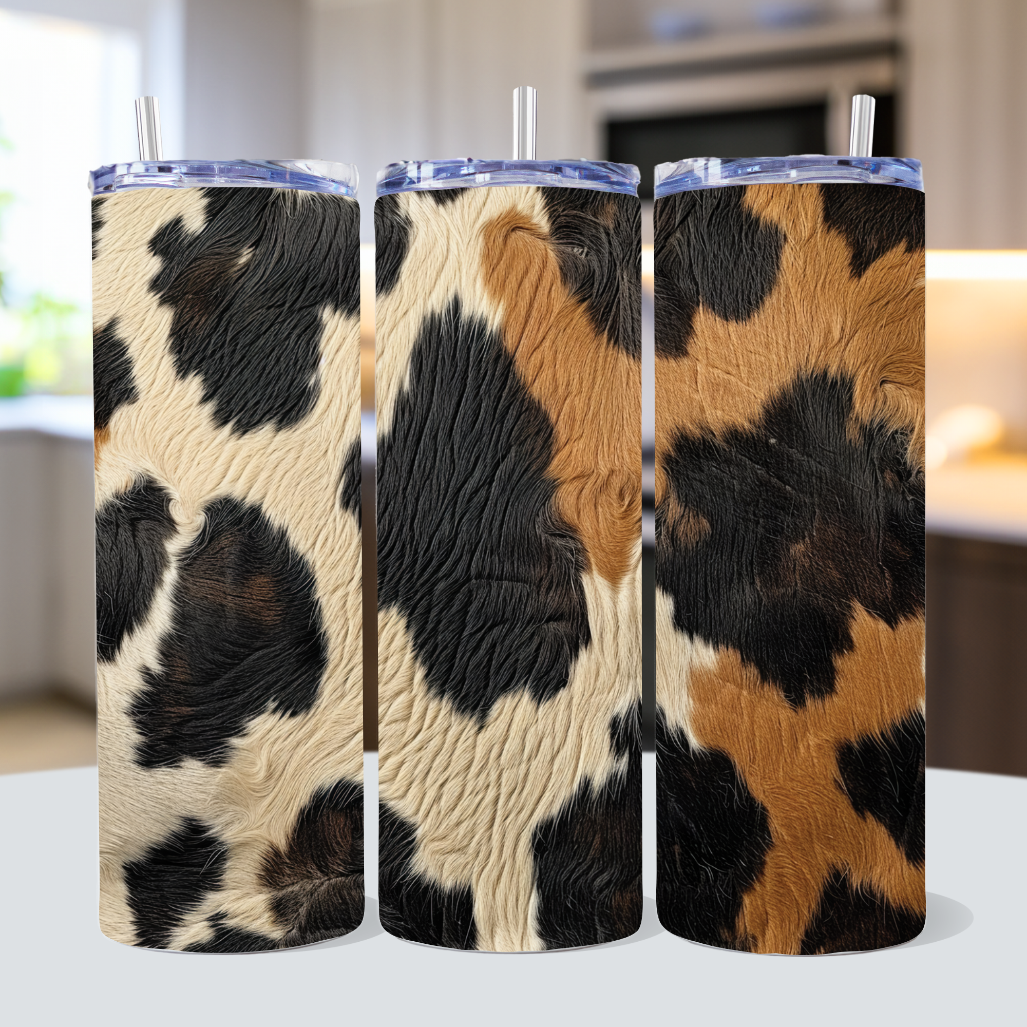 Animal Prints 20 oz Tumbler Wrap Bundle Sublimation PNG