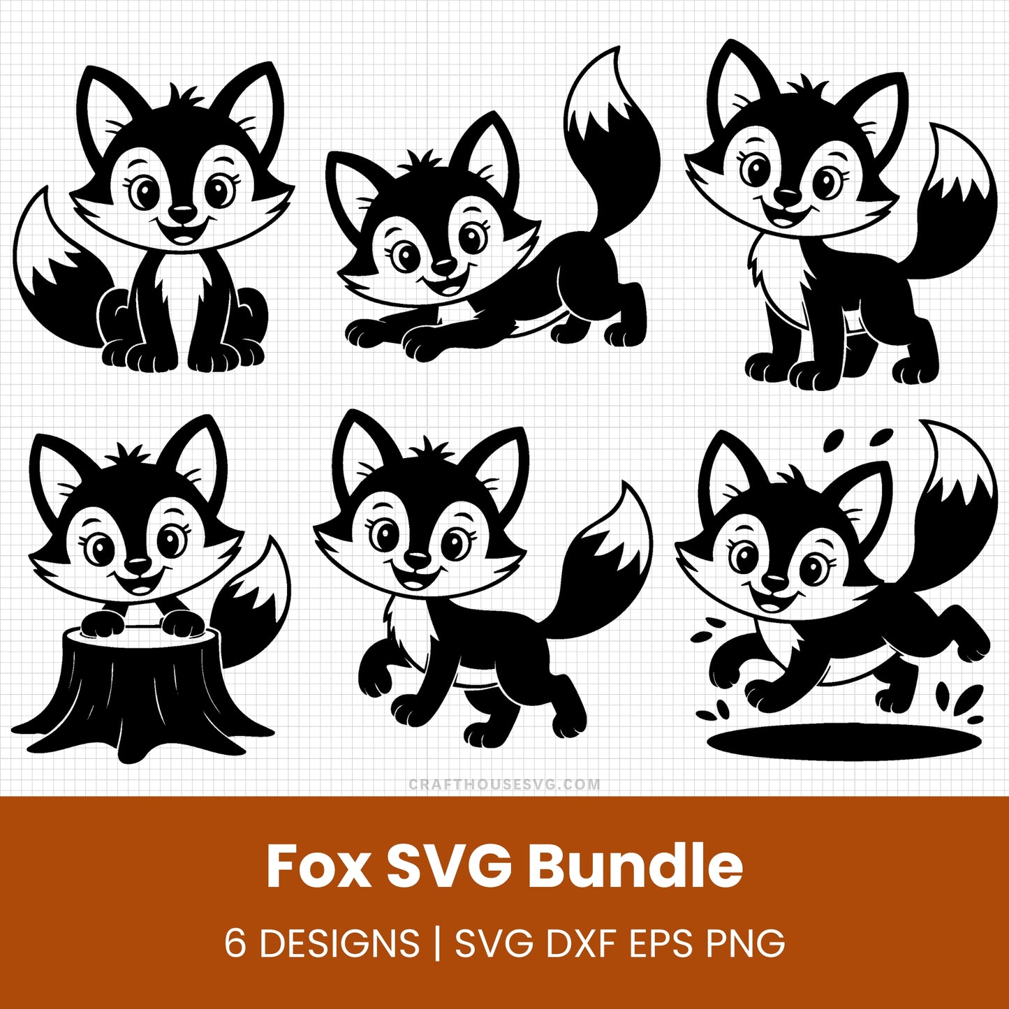 Fox SVG Bundle