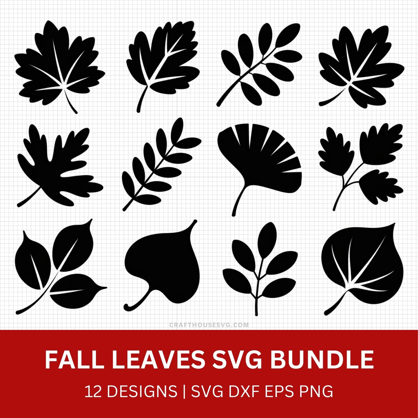 Fall Leaves SVG Bundle