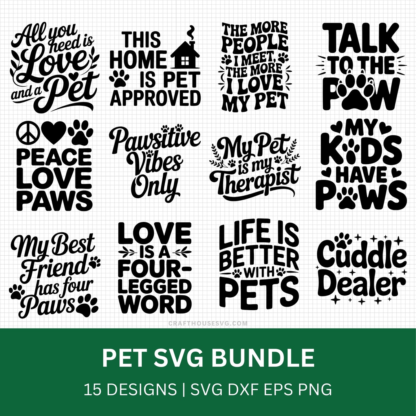 Pet SVG Bundle