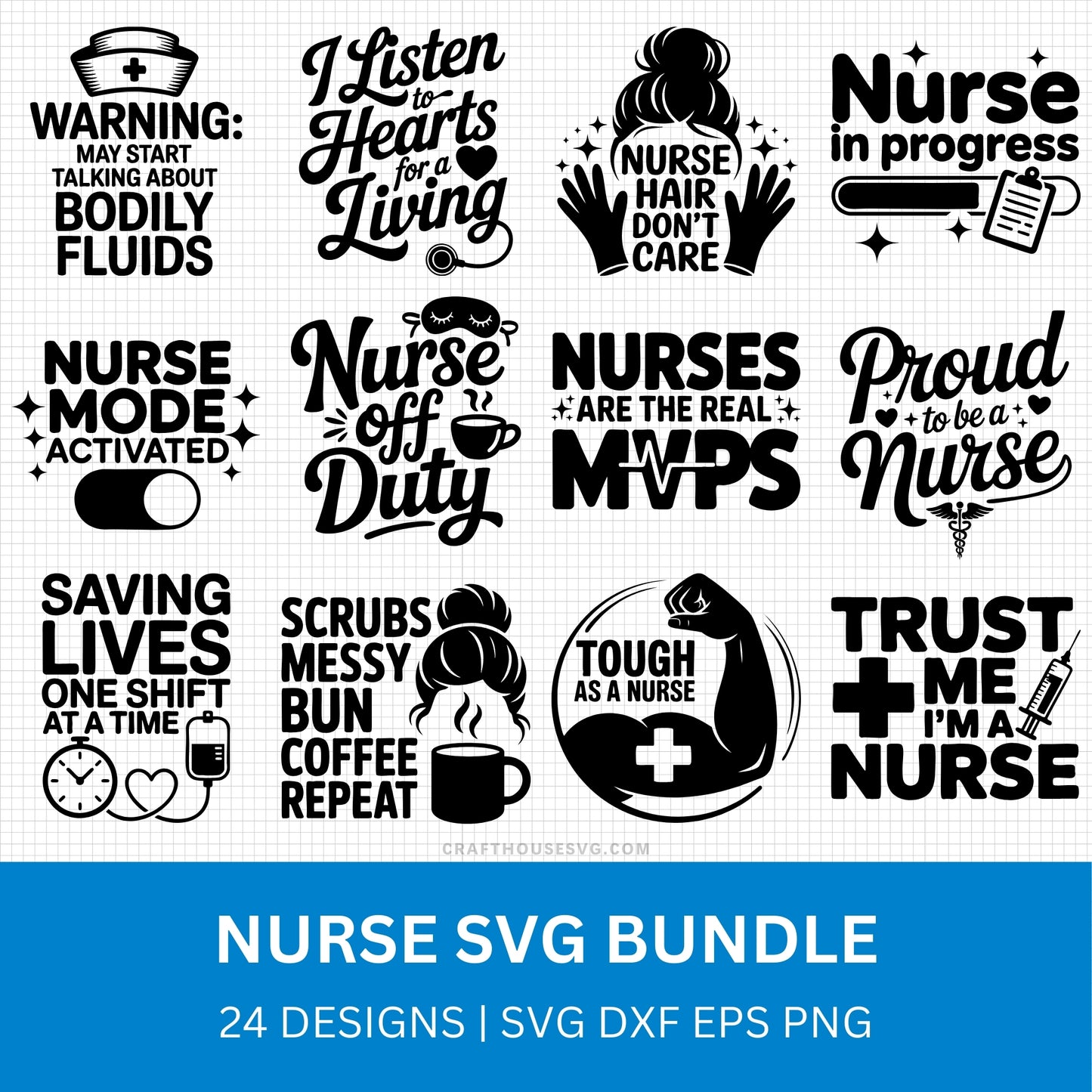 Nurse SVG Bundle