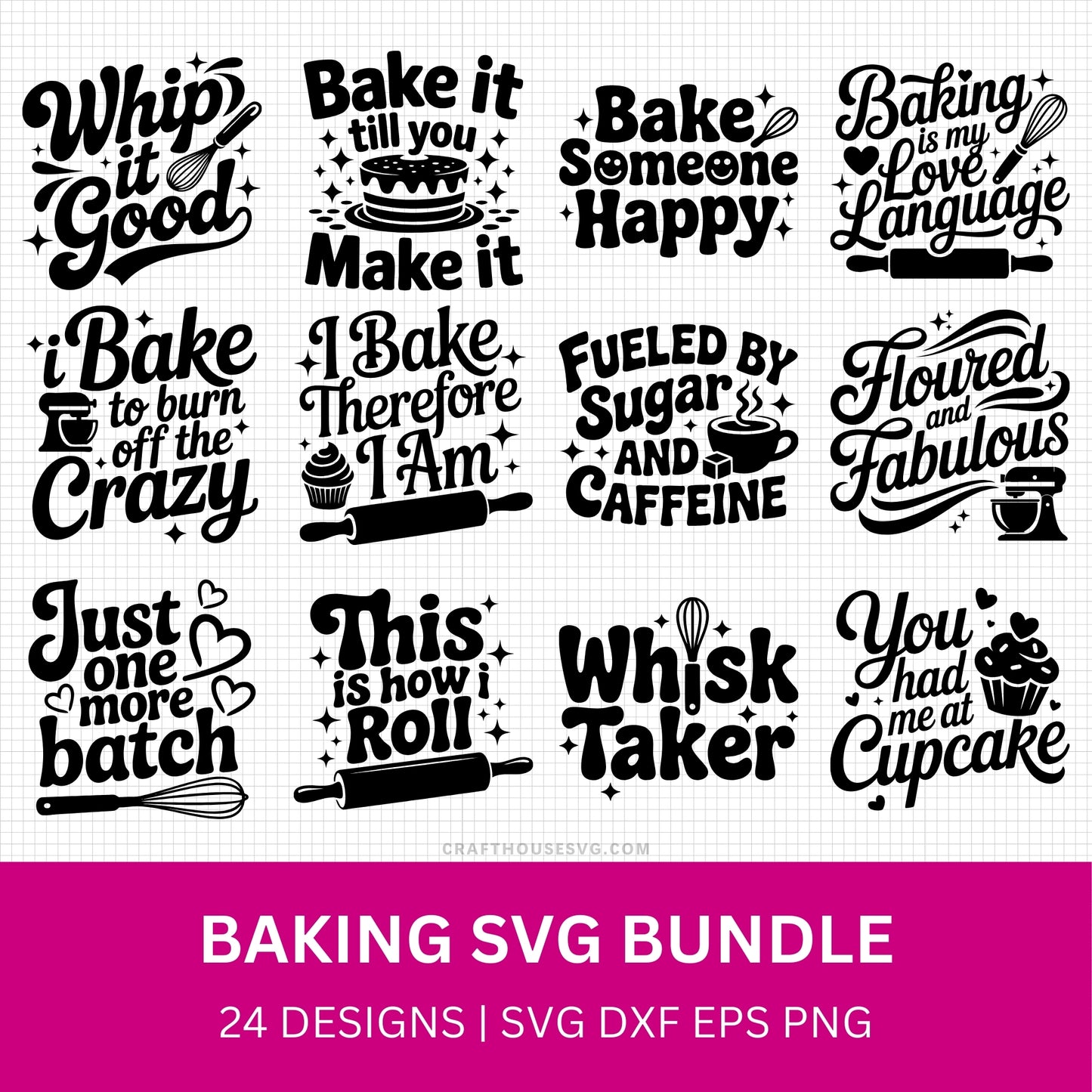 Baking SVG Bundle