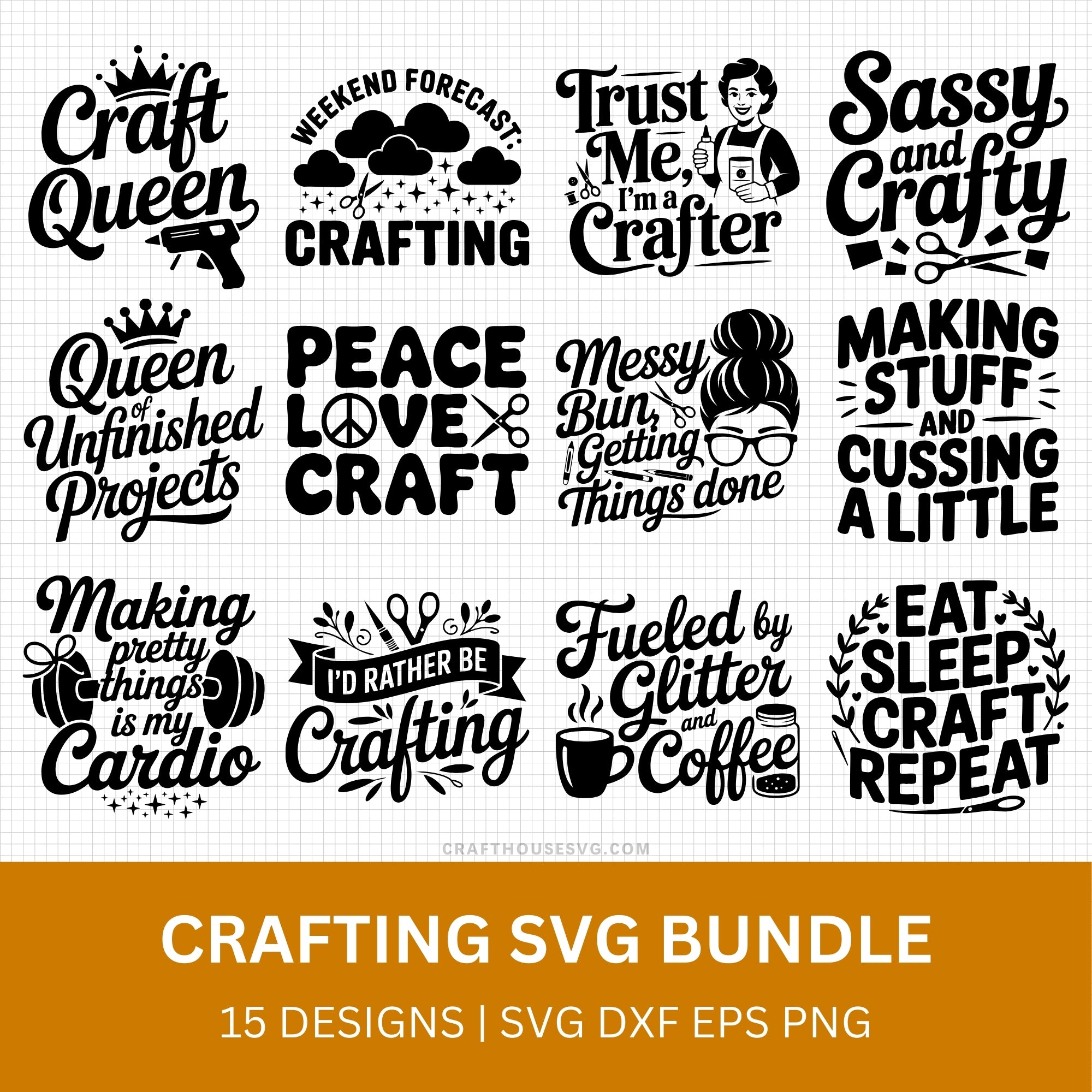 Crafting SVG Bundle
