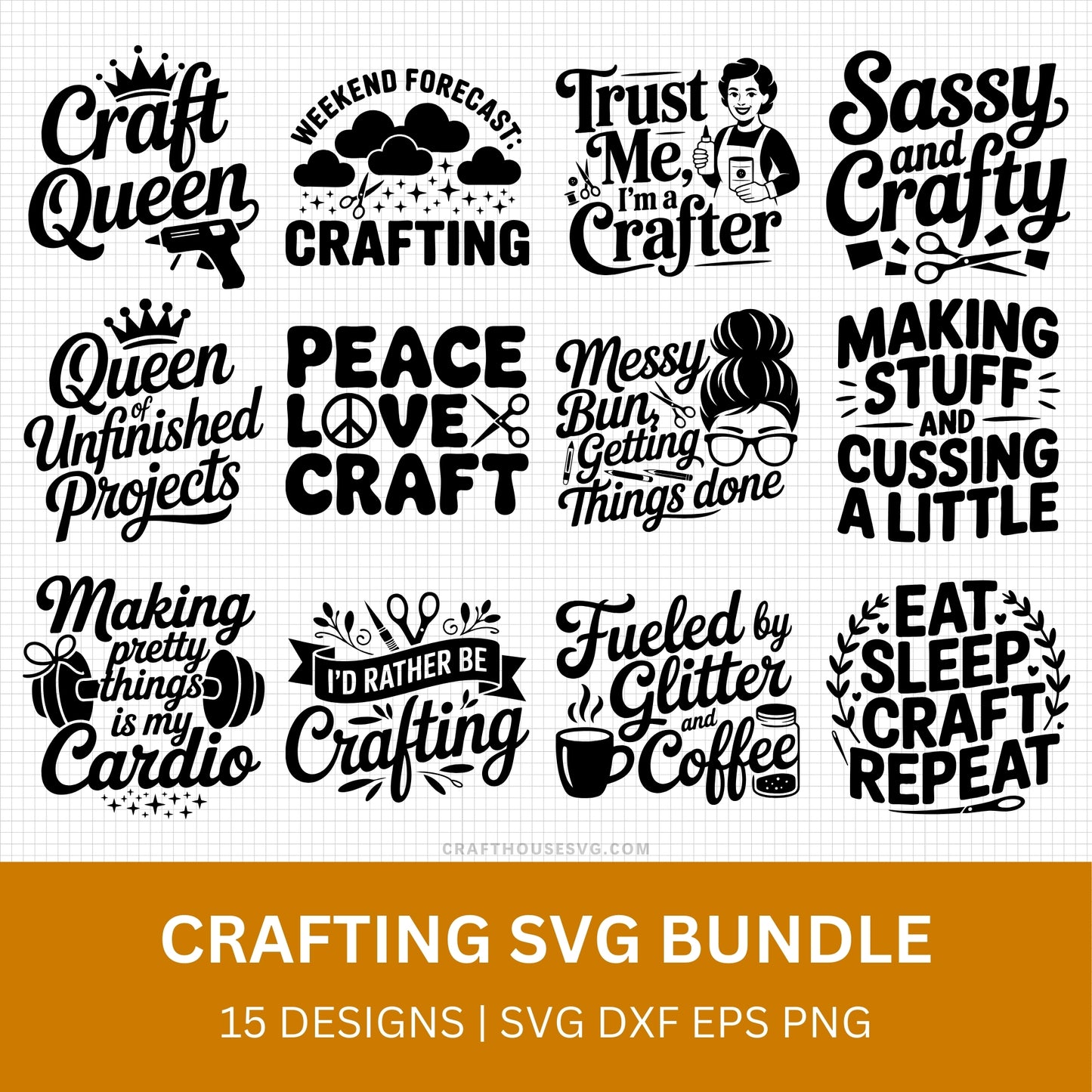Crafting SVG Bundle