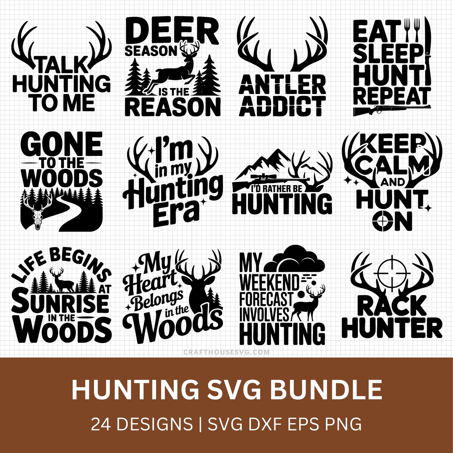 Hunting SVG Bundle