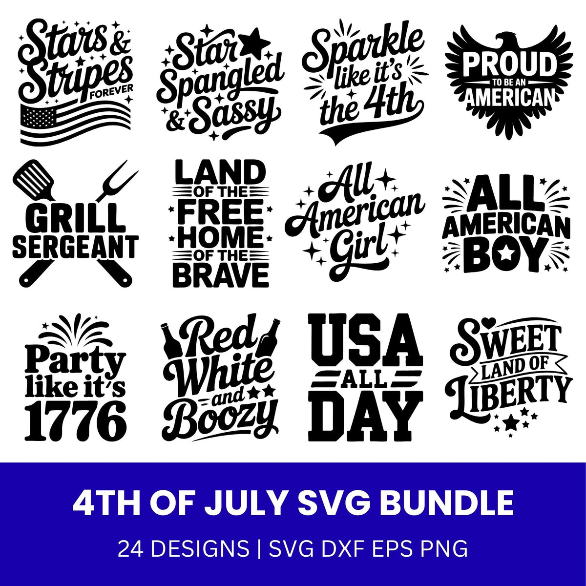 4th of July SVG Bundle
