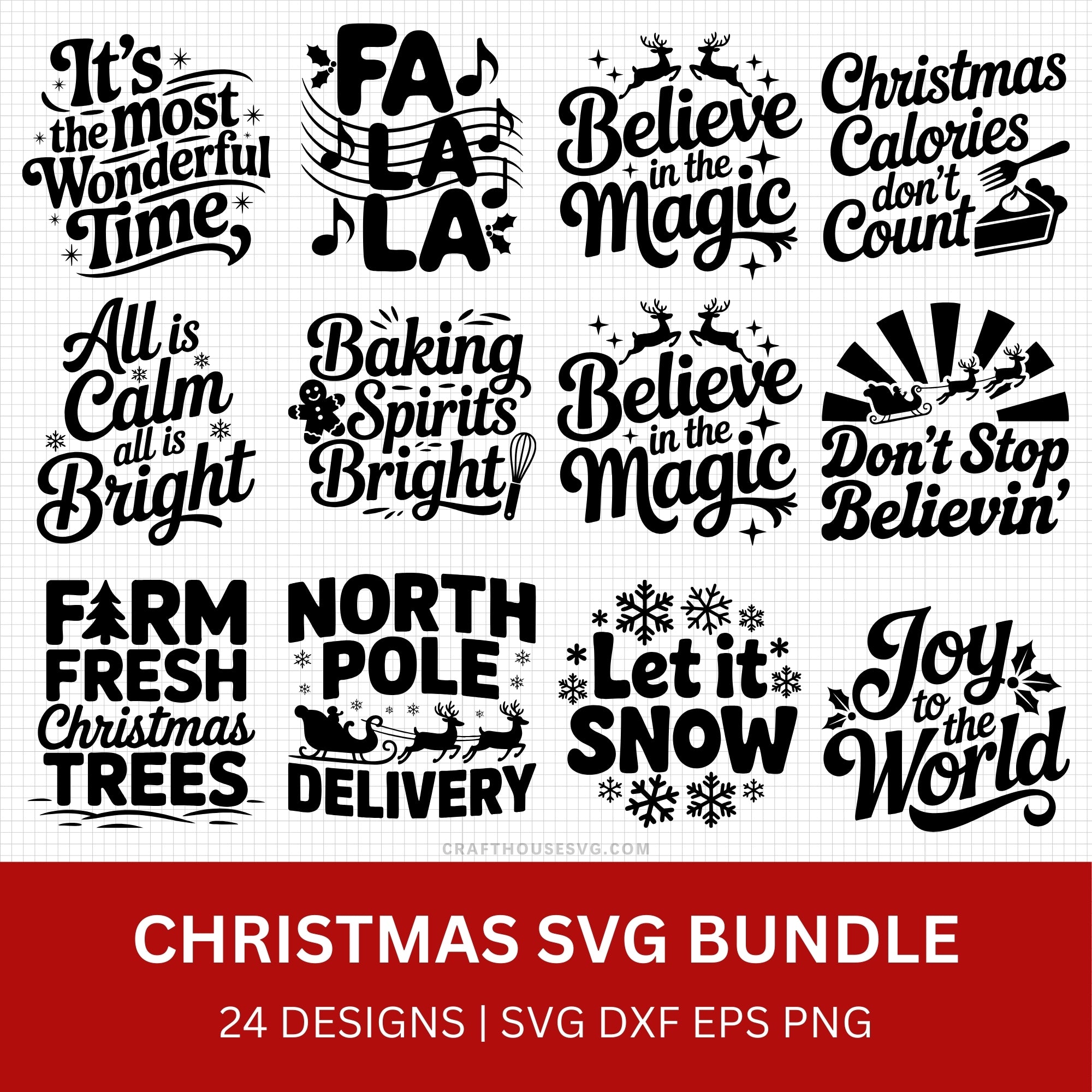 Christmas SVG Bundle