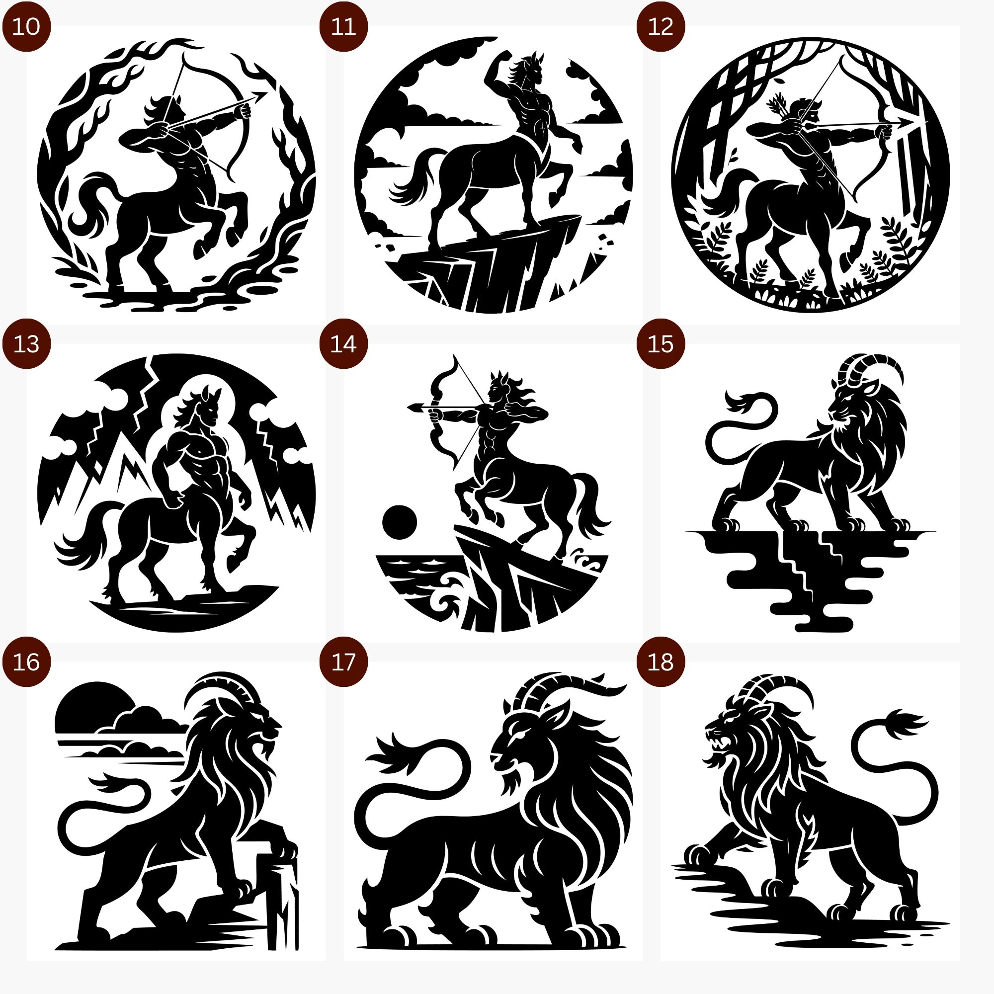 Mythical Creature SVG Bundle