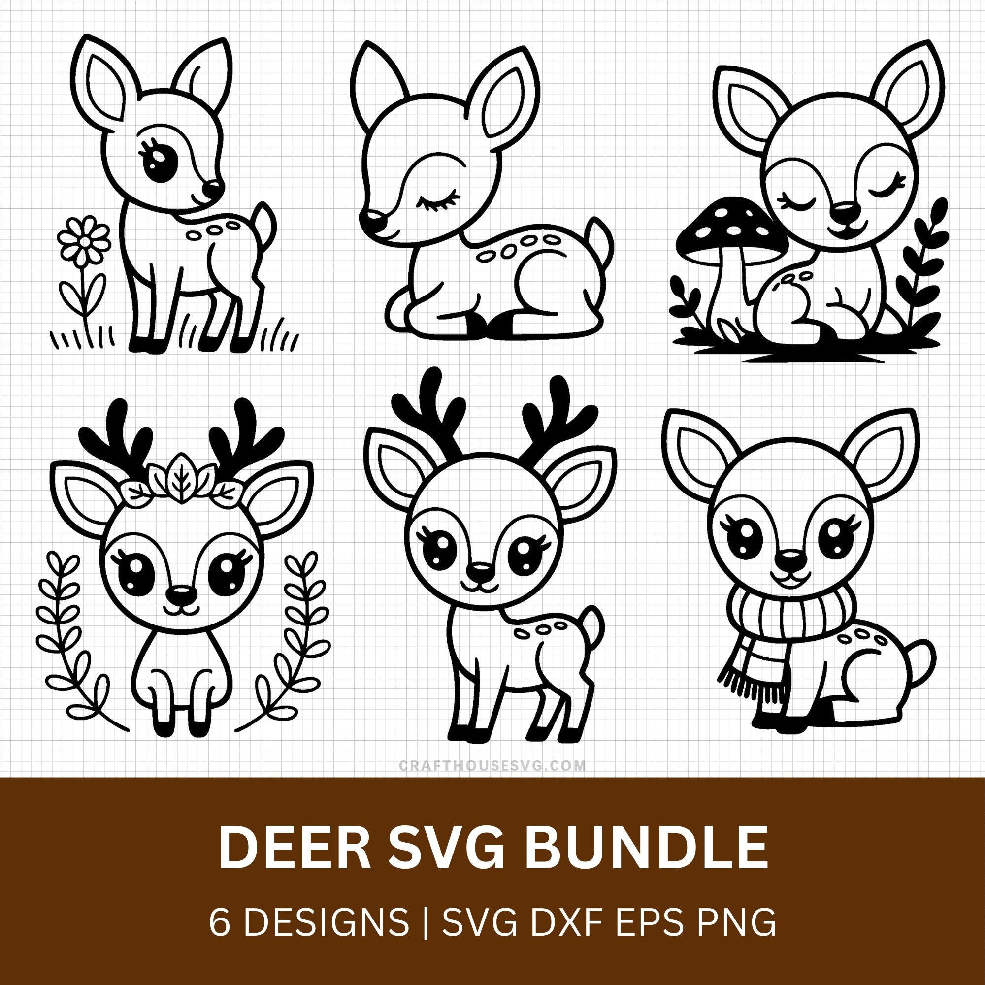 Deer SVG Bundle