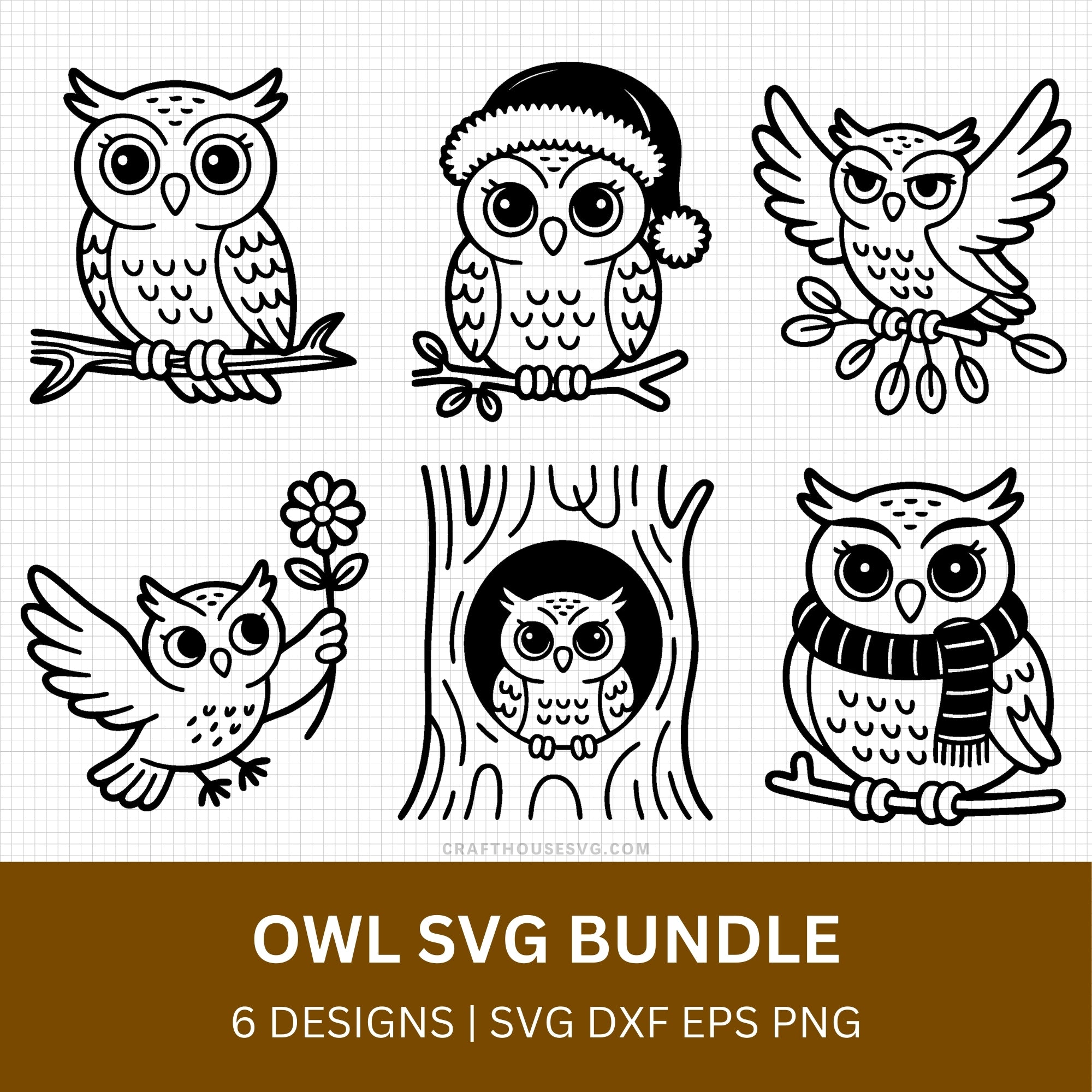 Owl SVG Bundle