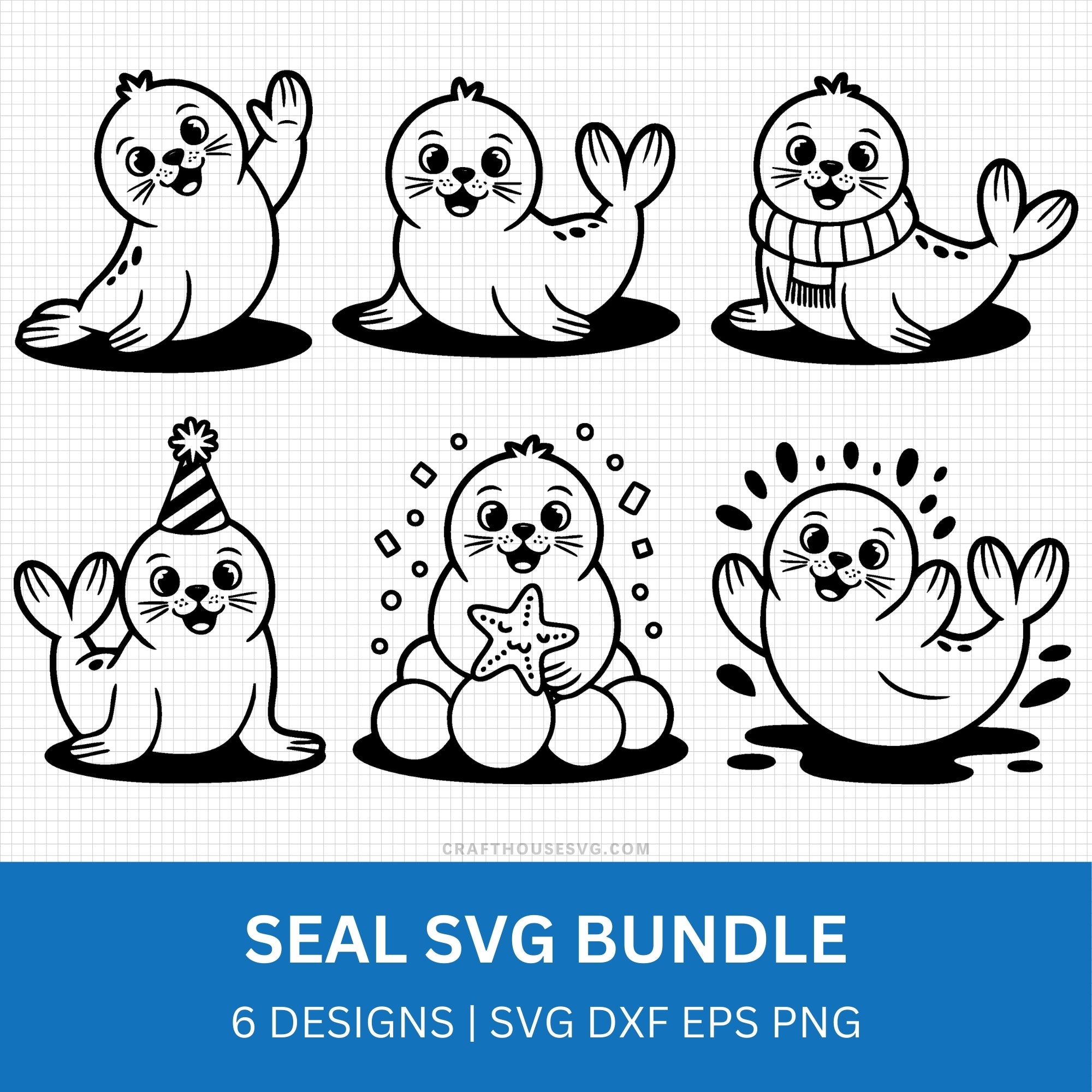 Seal SVG Bundle