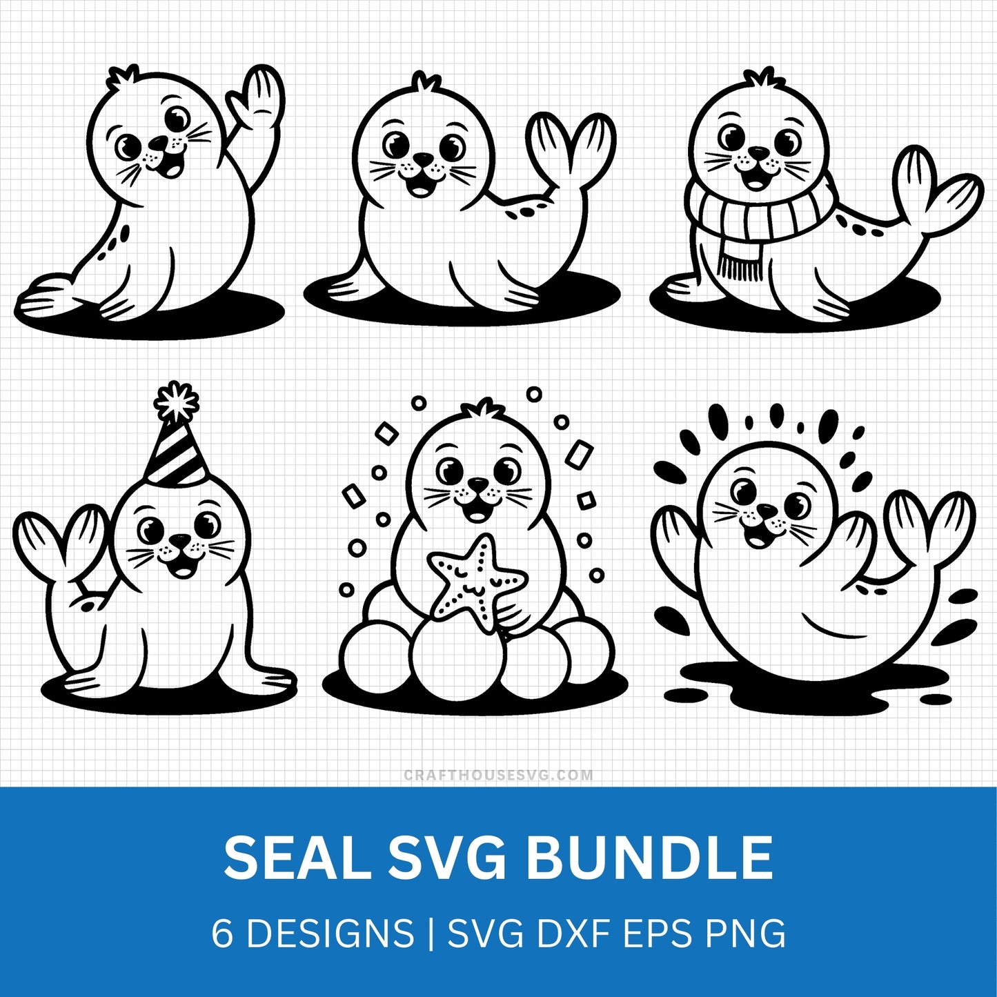 Seal SVG Bundle