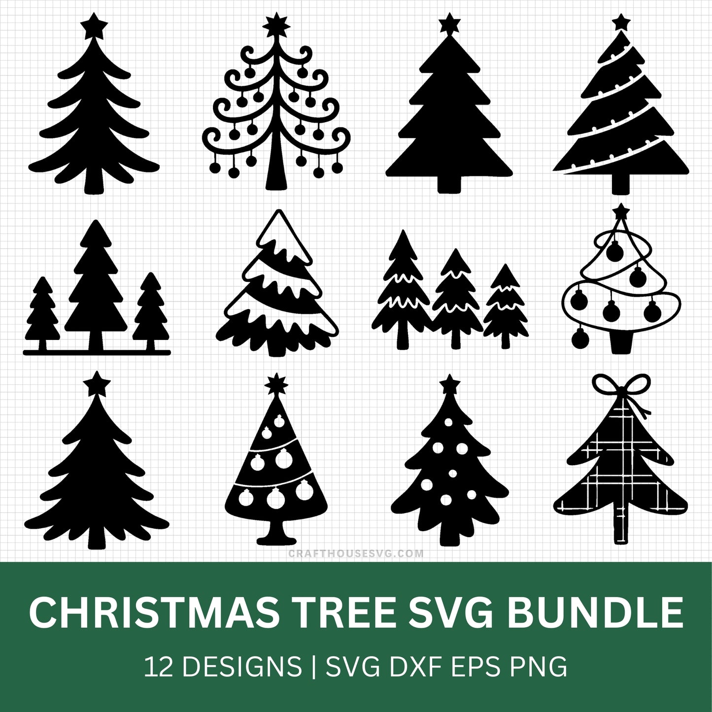 Christmas Tree SVG Bundle
