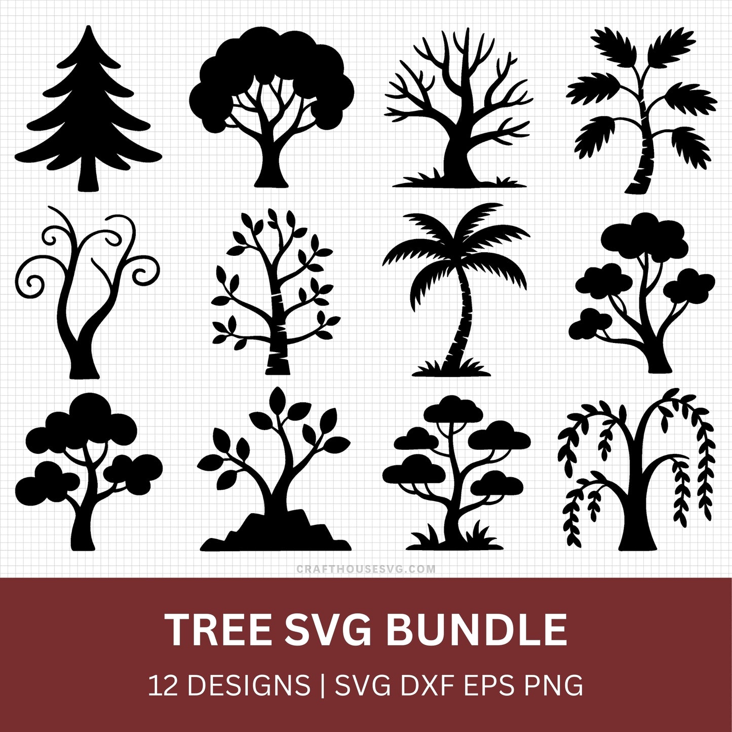 Tree SVG Bundle