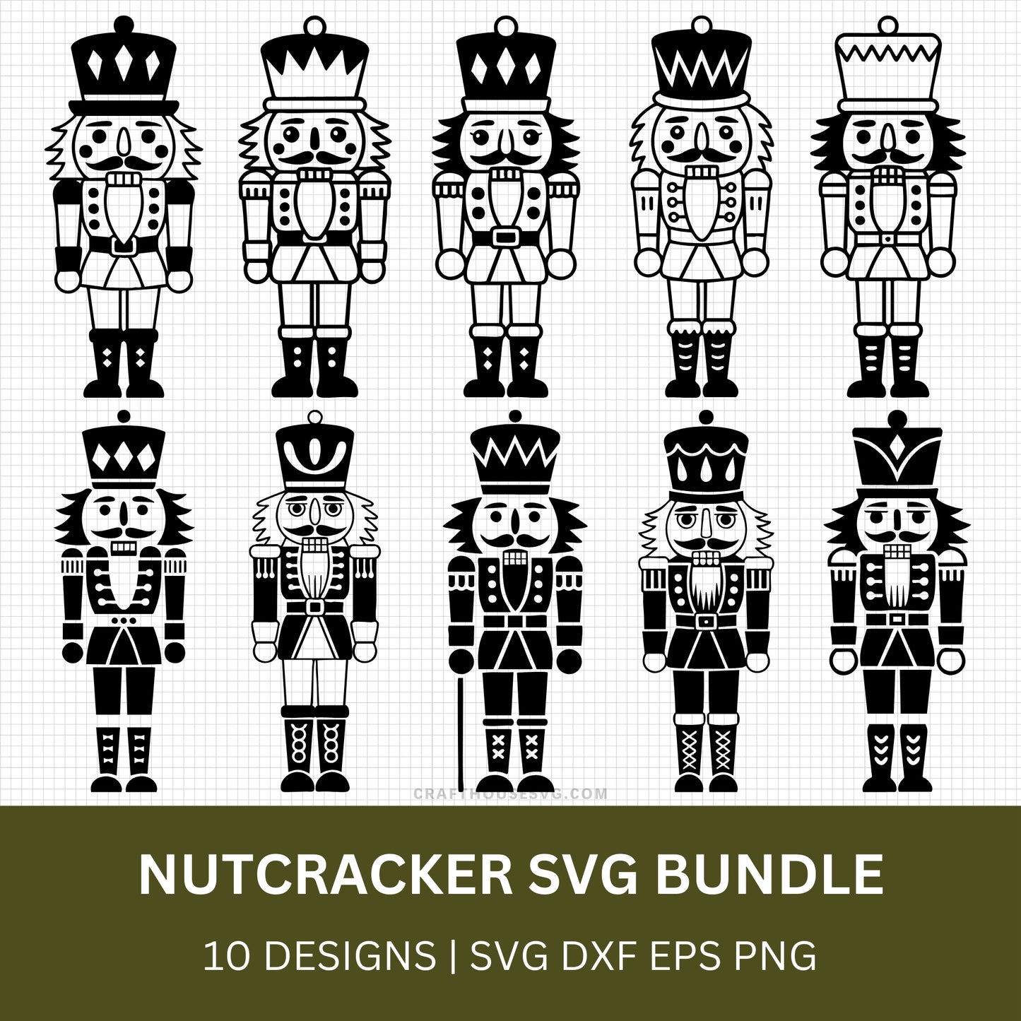 Nutcracker SVG Bundle