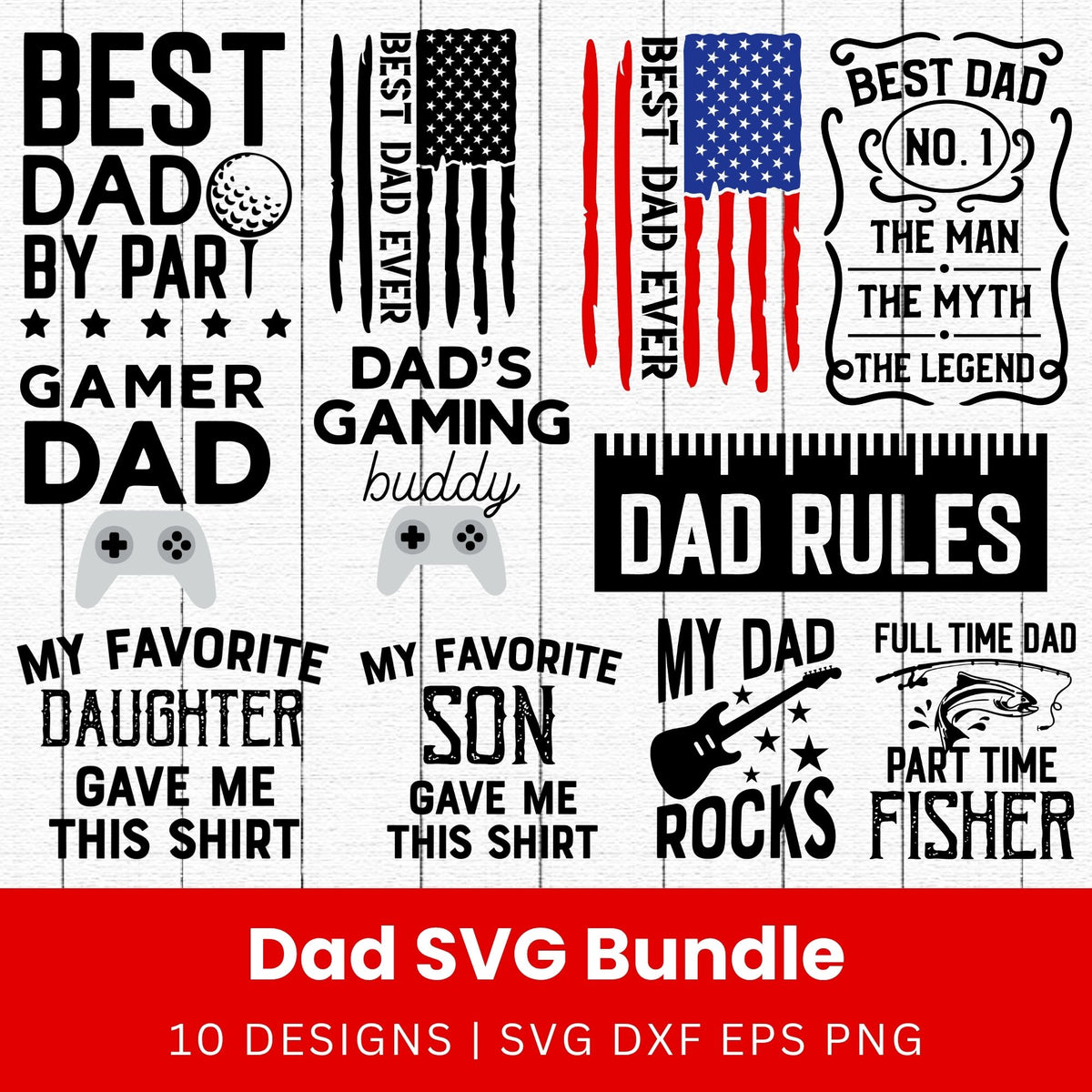 Dad SVG Bundle
