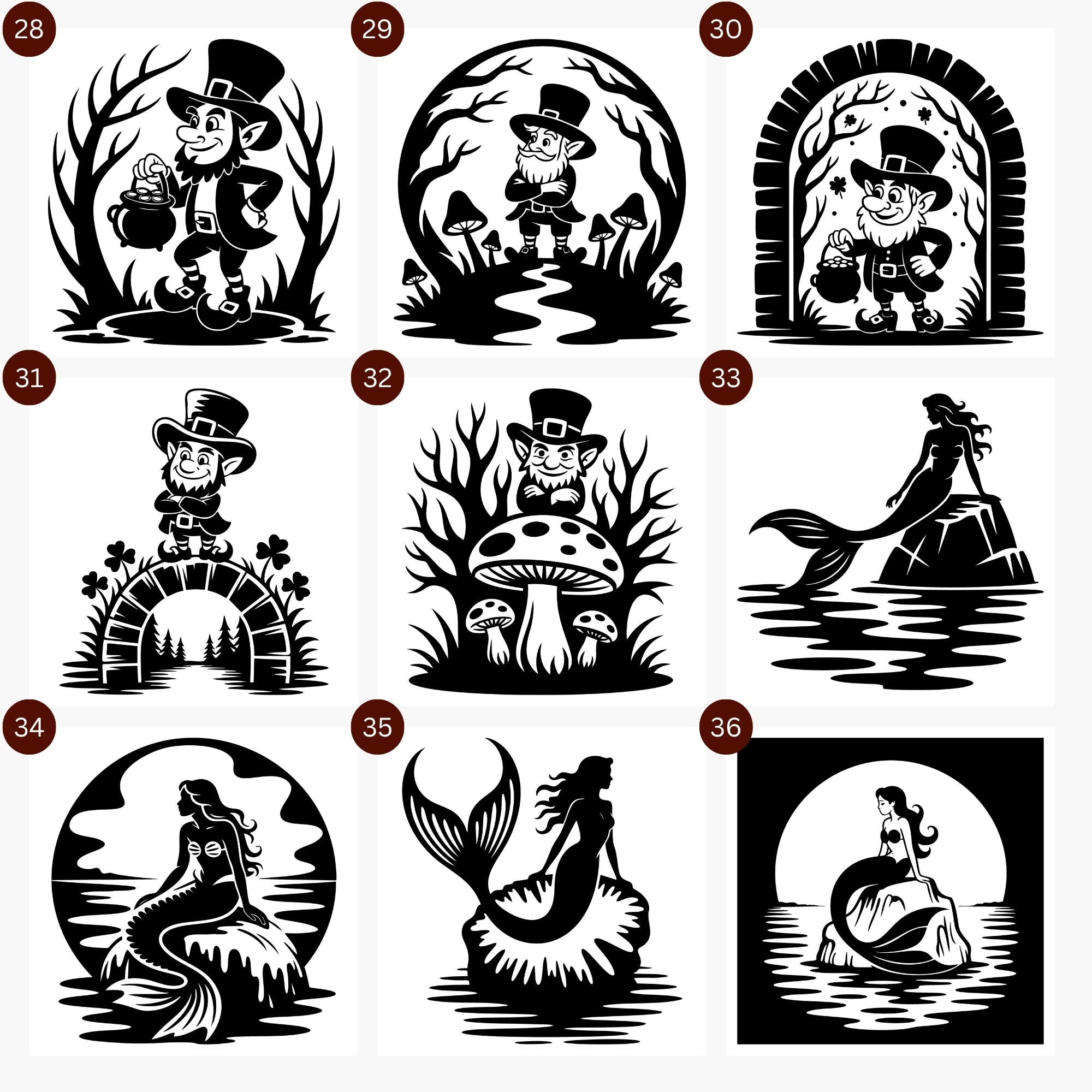 Mythical Creature SVG Bundle