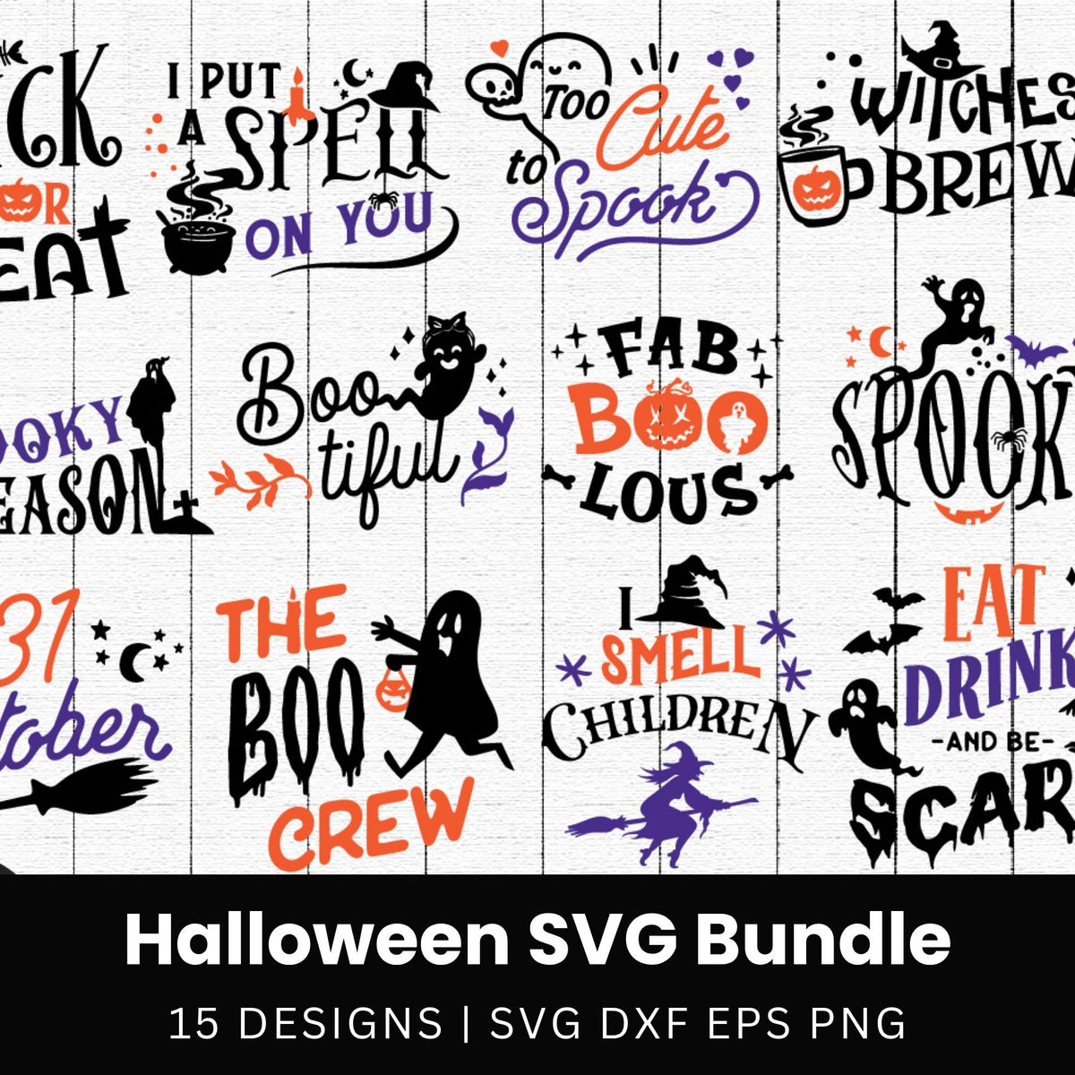 Halloween SVG Bundle