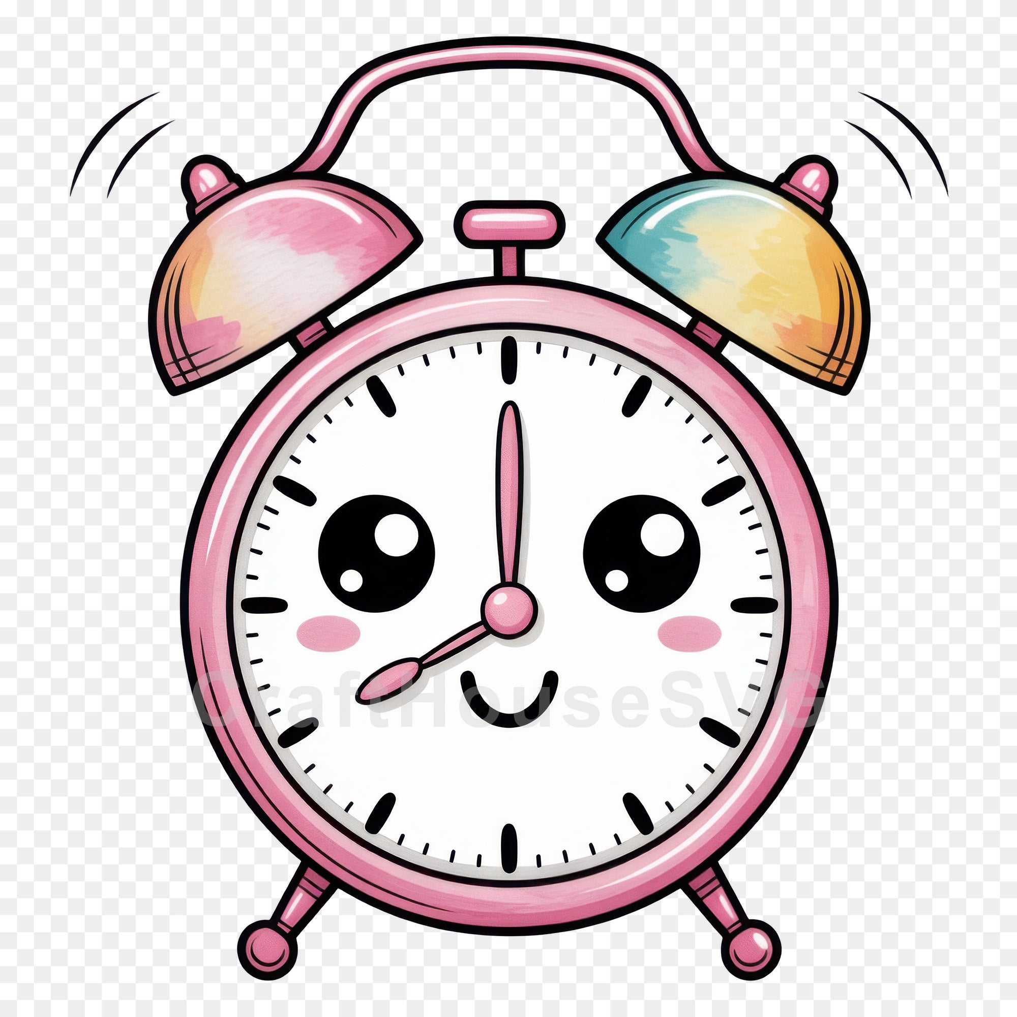 Kawaii Back to School Clipart Bundle