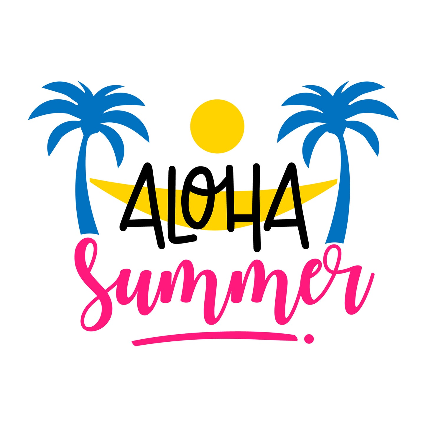 Aloha summer SVG