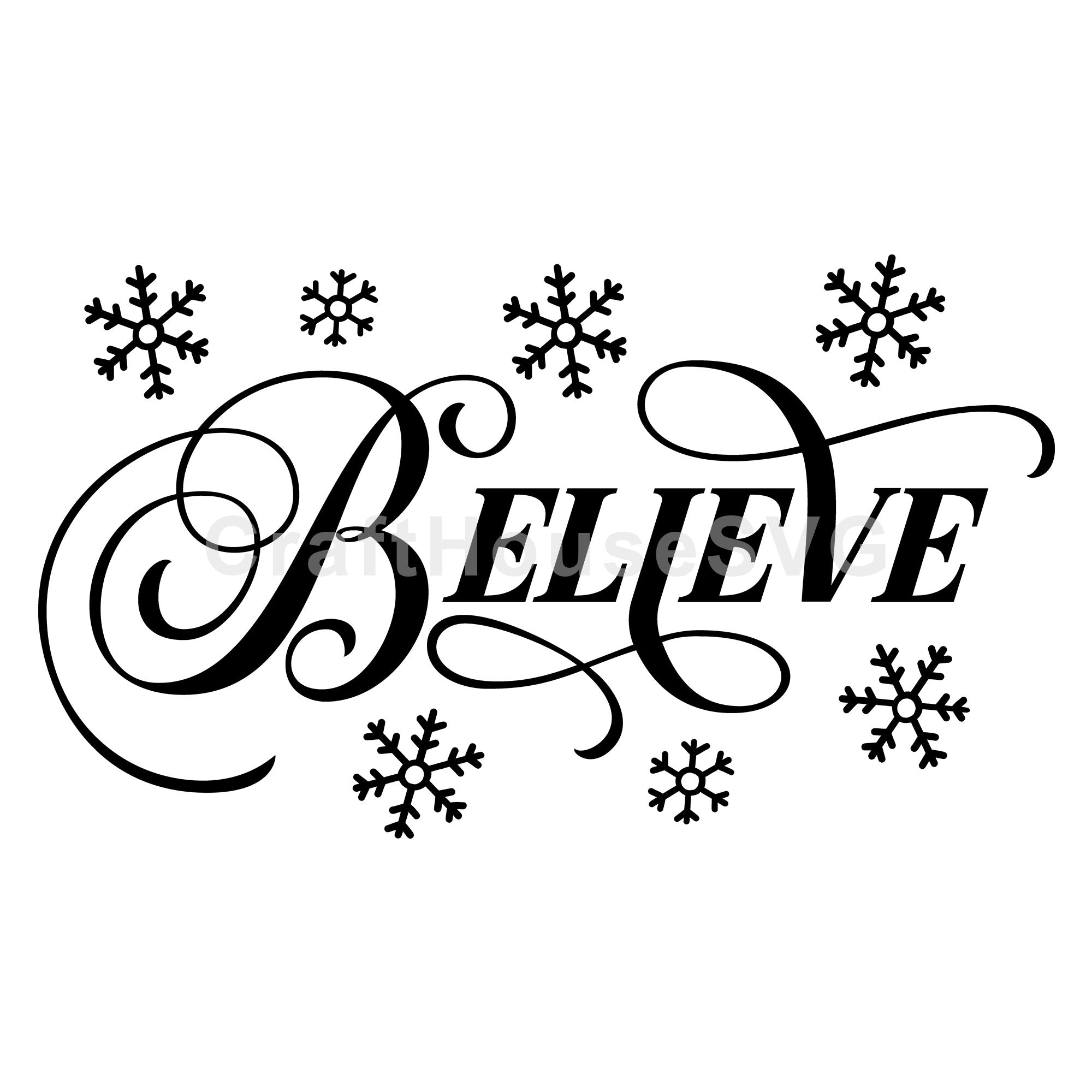Believe SVG
