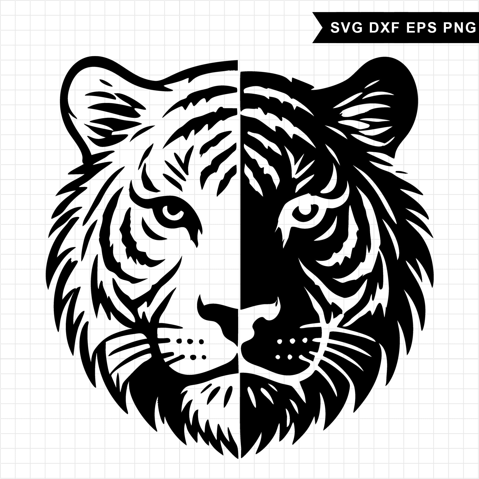 Tiger SVG Bundle