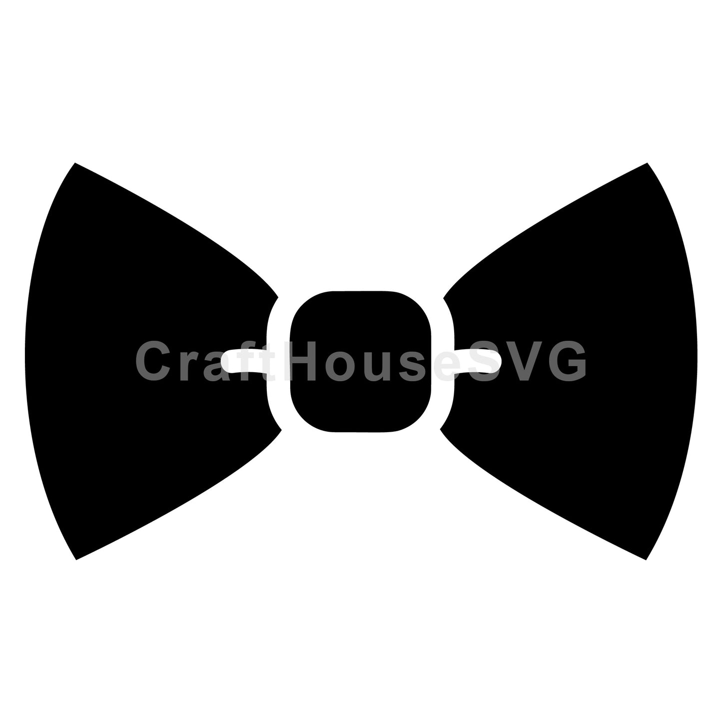 Compact Bow Tie SVG