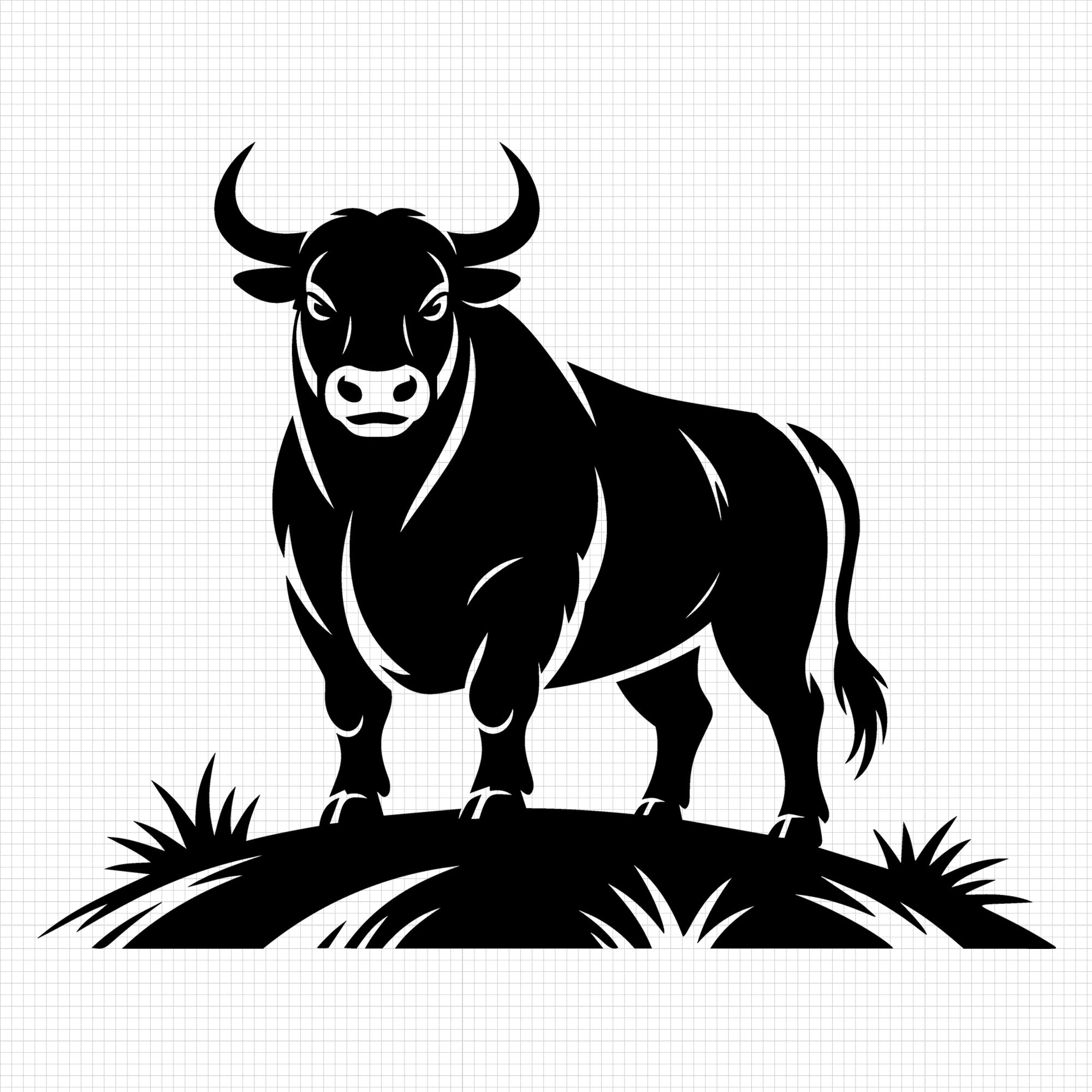 Bull SVG File - Craft House SVG