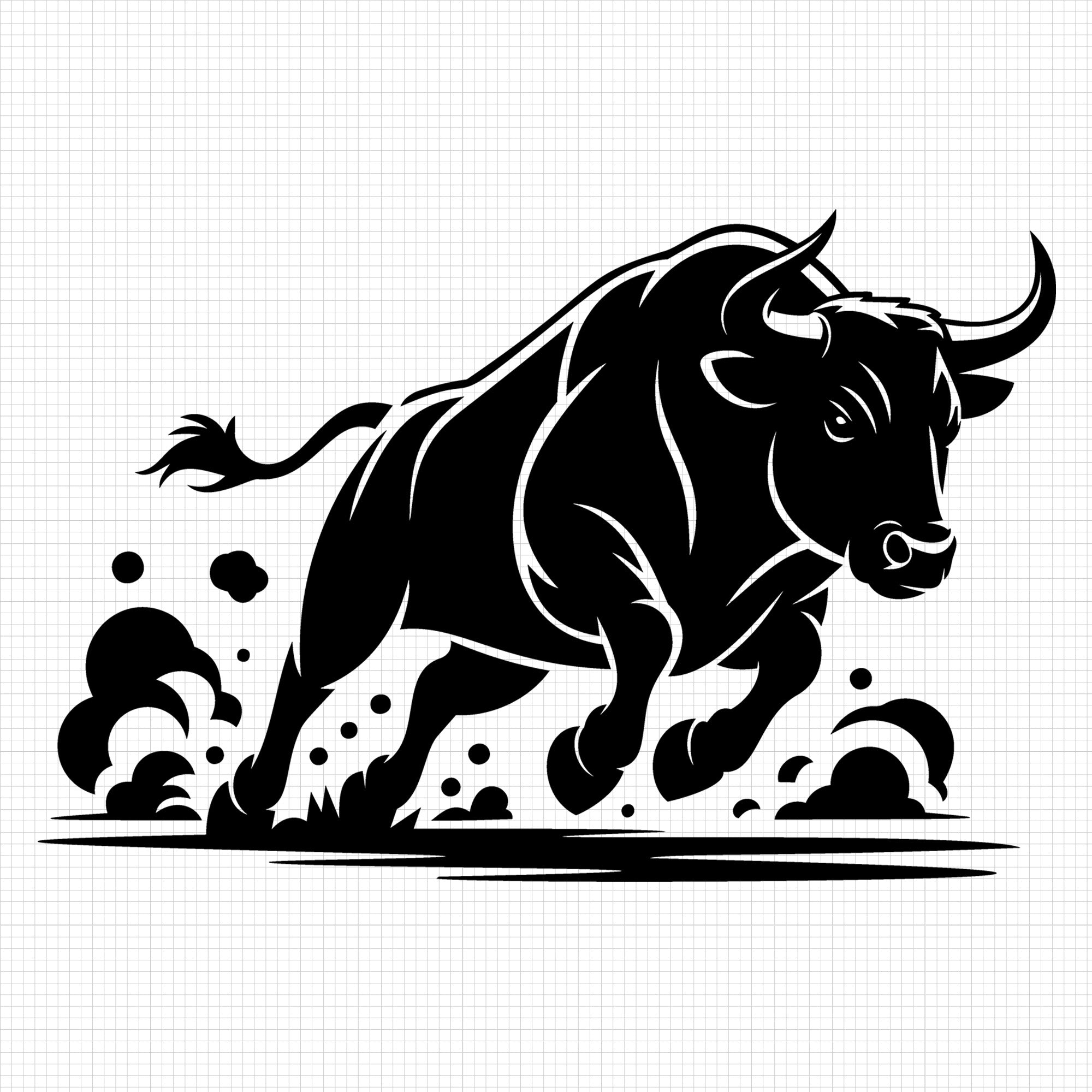 Bull SVG File - Craft House SVG