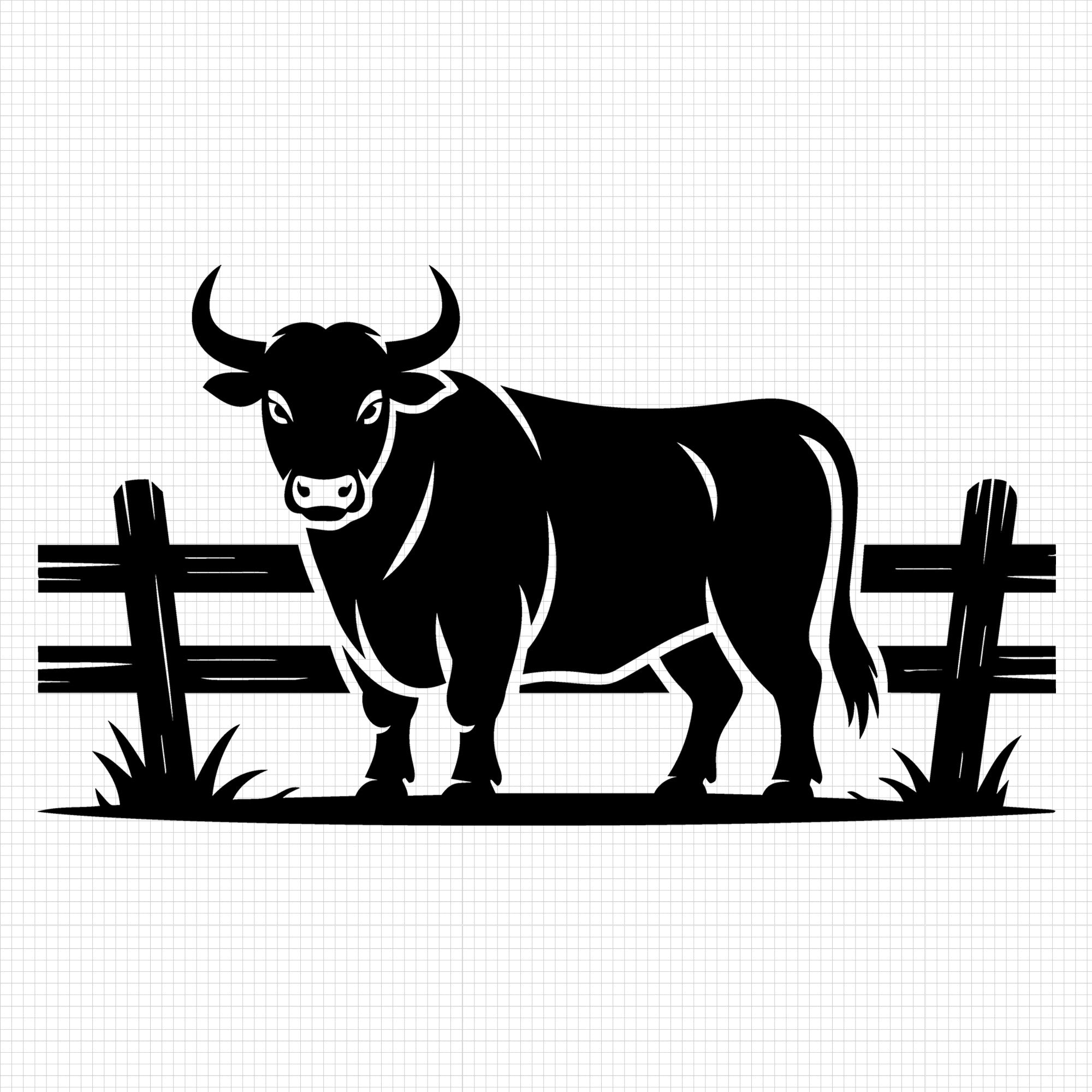 Bull SVG File - Craft House SVG