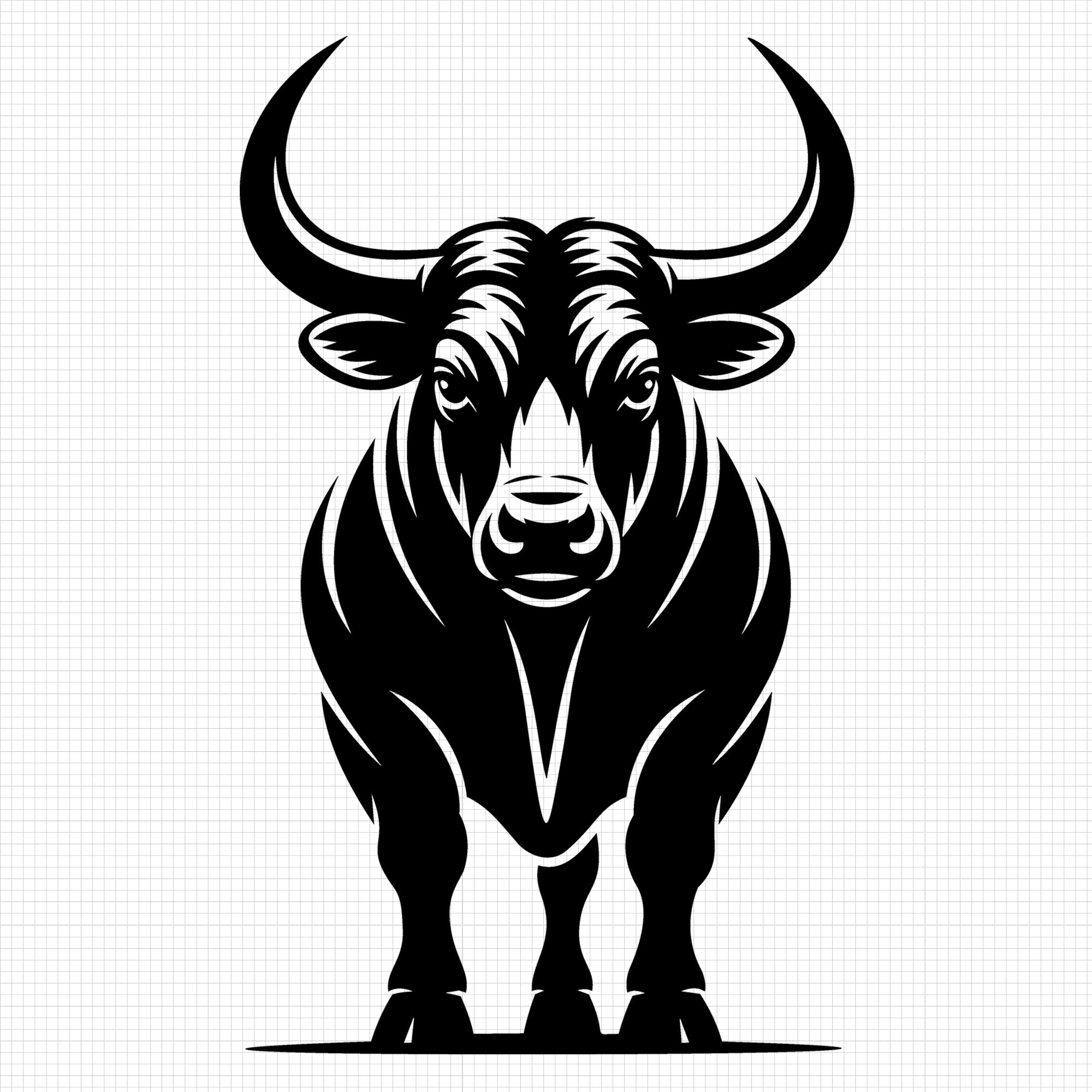 Bull SVG File - Craft House SVG