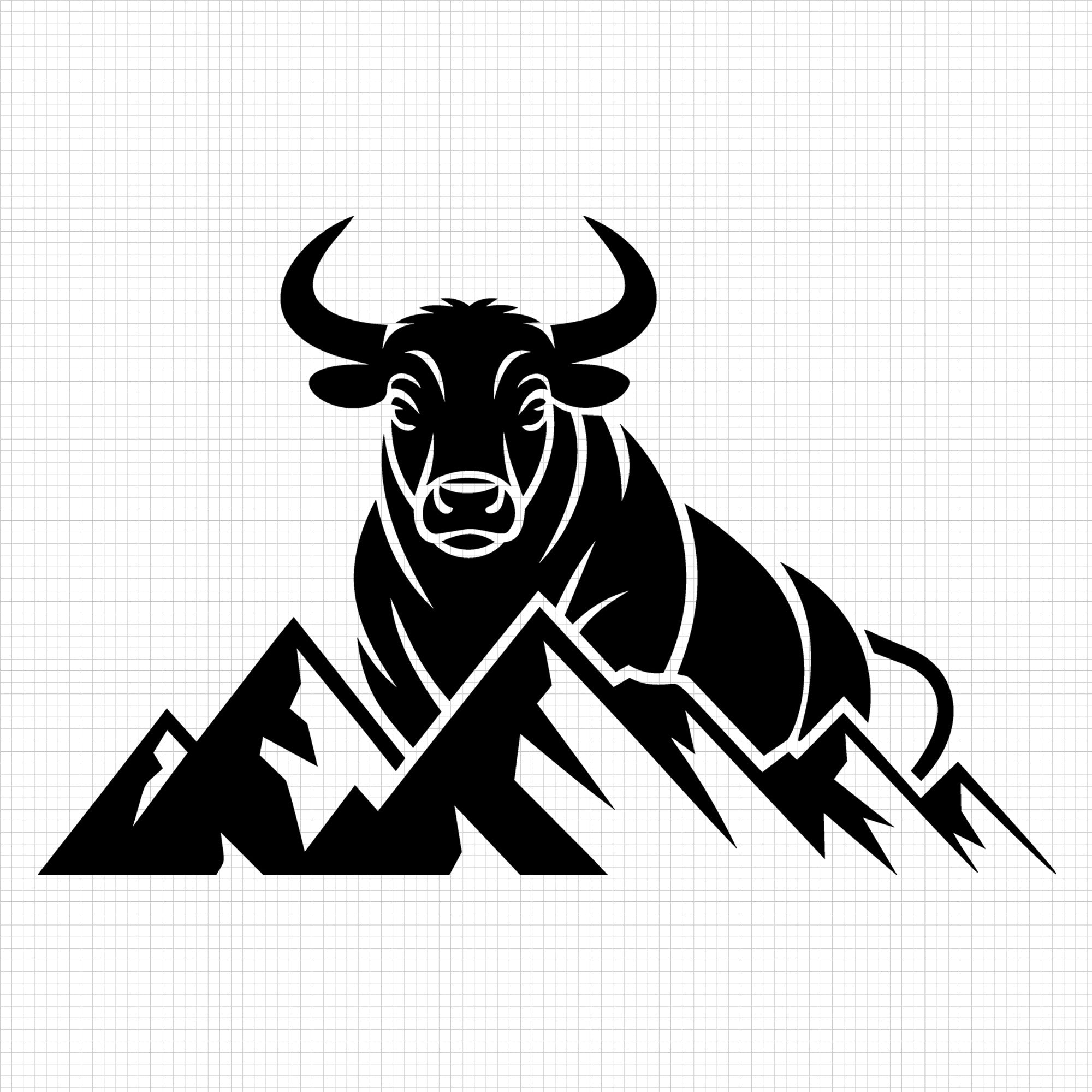 Bull SVG File - Craft House SVG