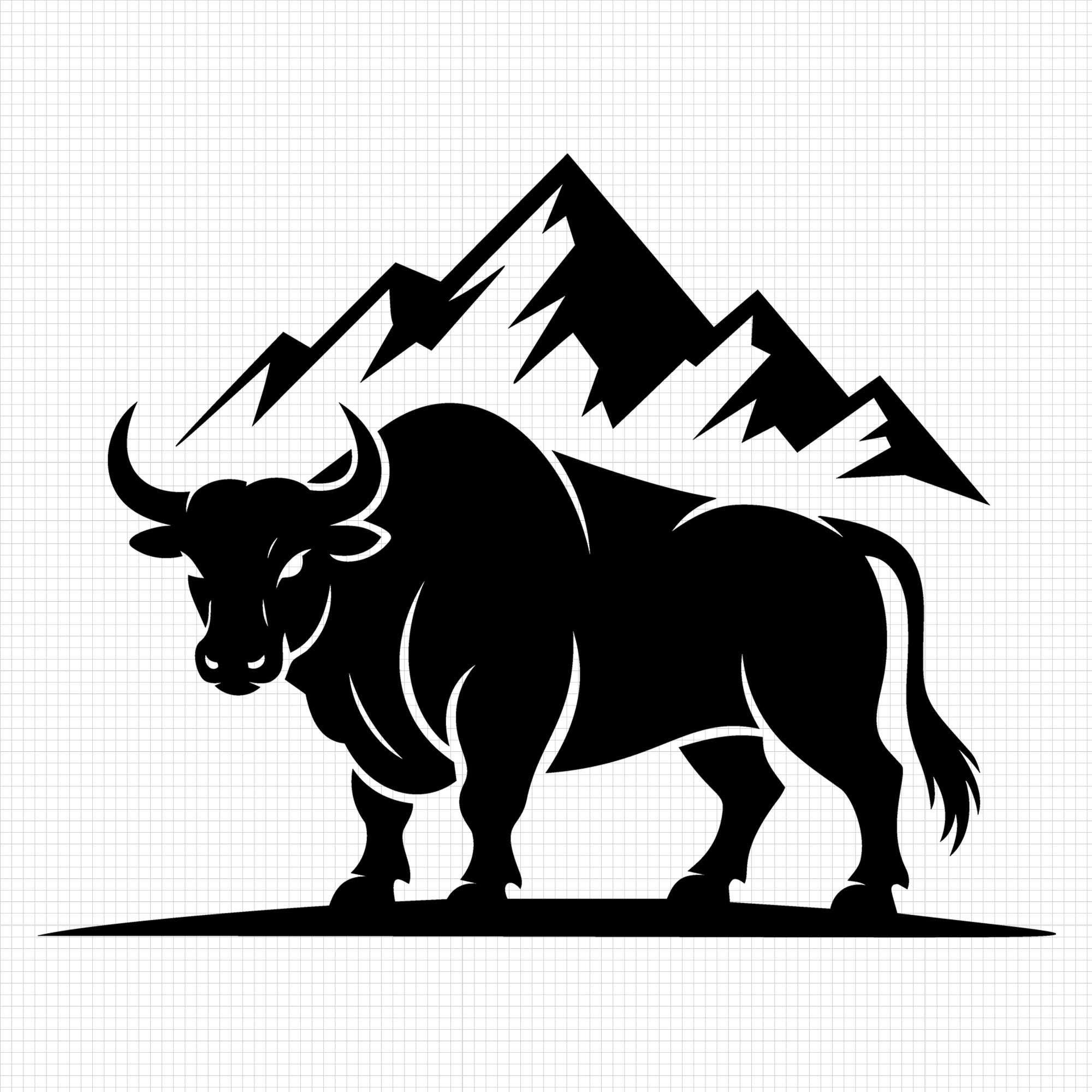Bull SVG File - Craft House SVG