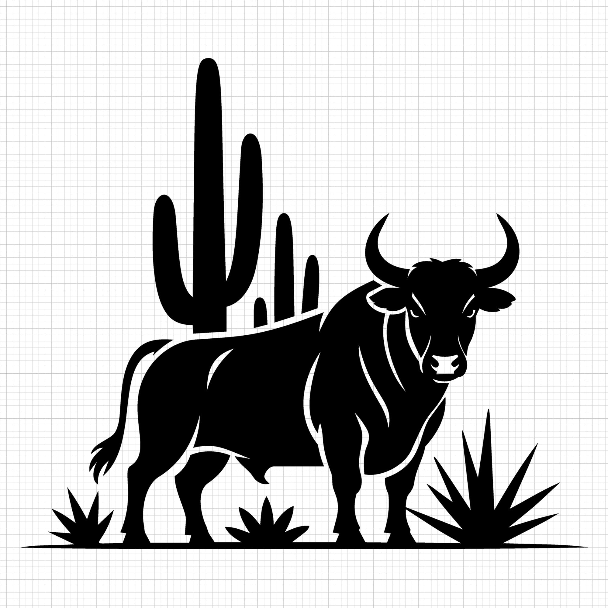 Bull SVG File - Craft House SVG