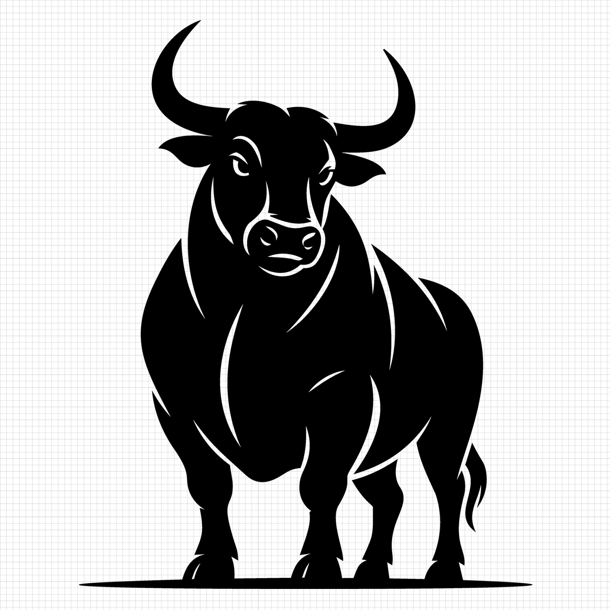 Bull SVG File - Craft House SVG