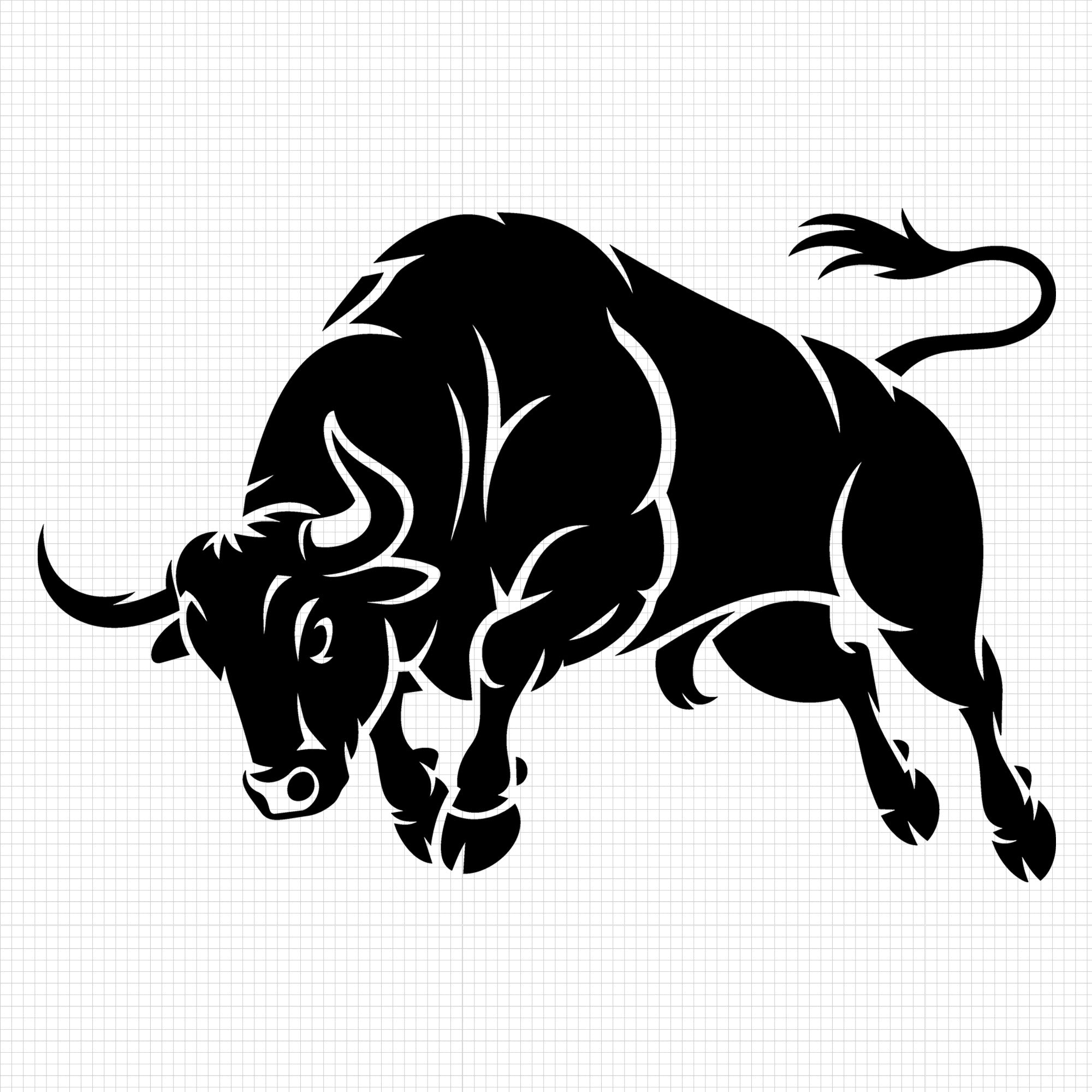 Bull SVG File - Craft House SVG