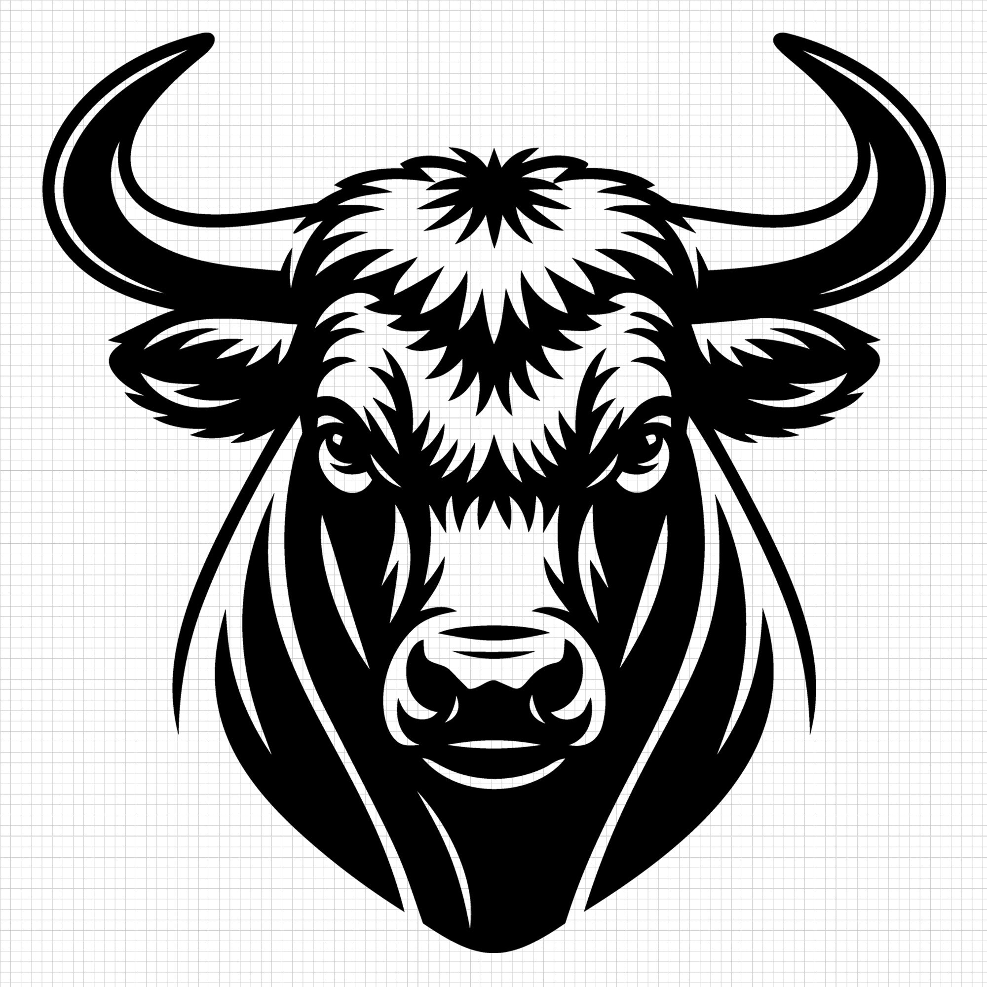 Bull SVG File - Craft House SVG