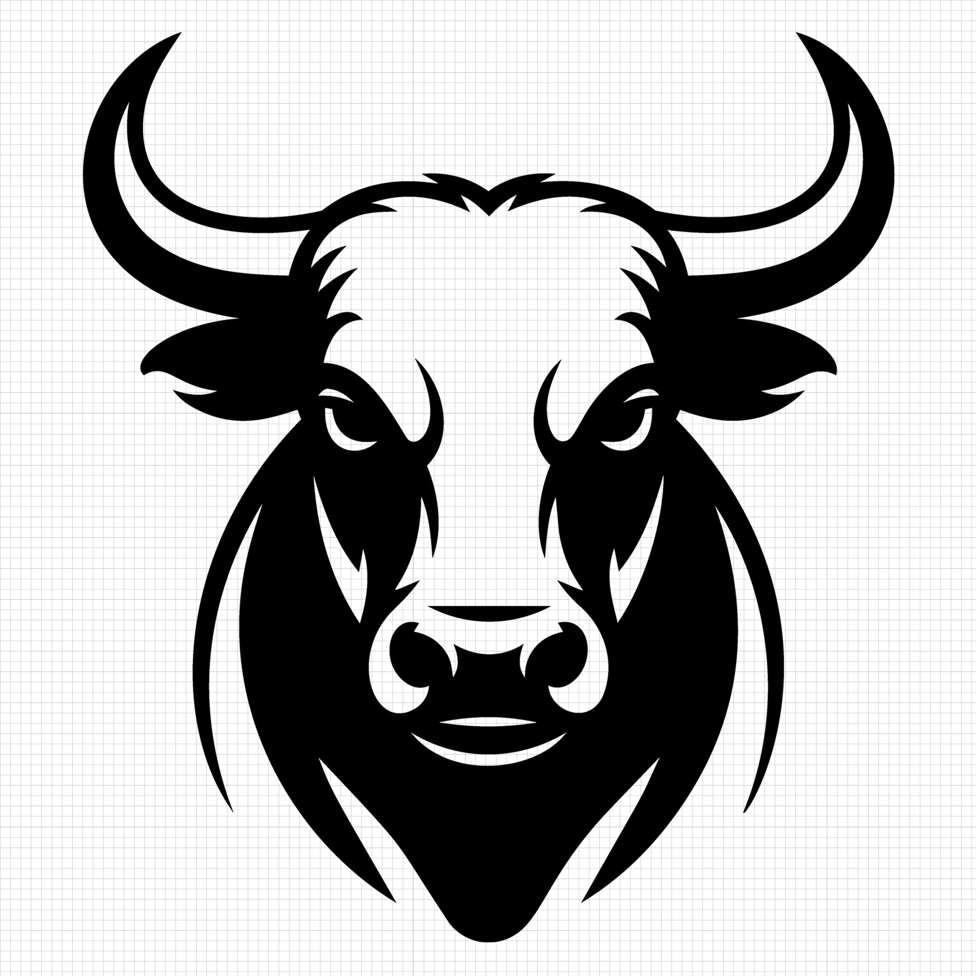 Bull SVG File - Craft House SVG