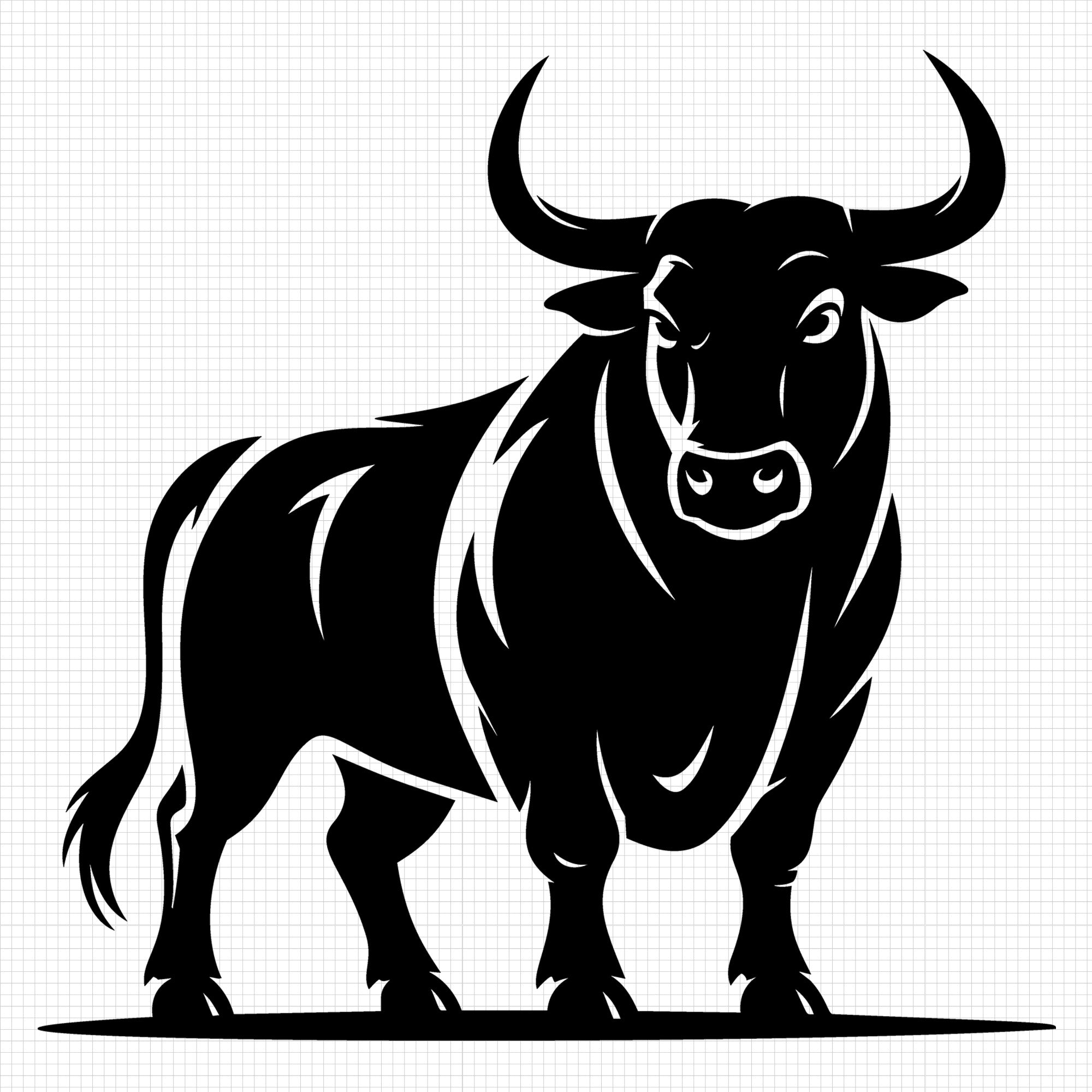 Bull SVG File - Craft House SVG