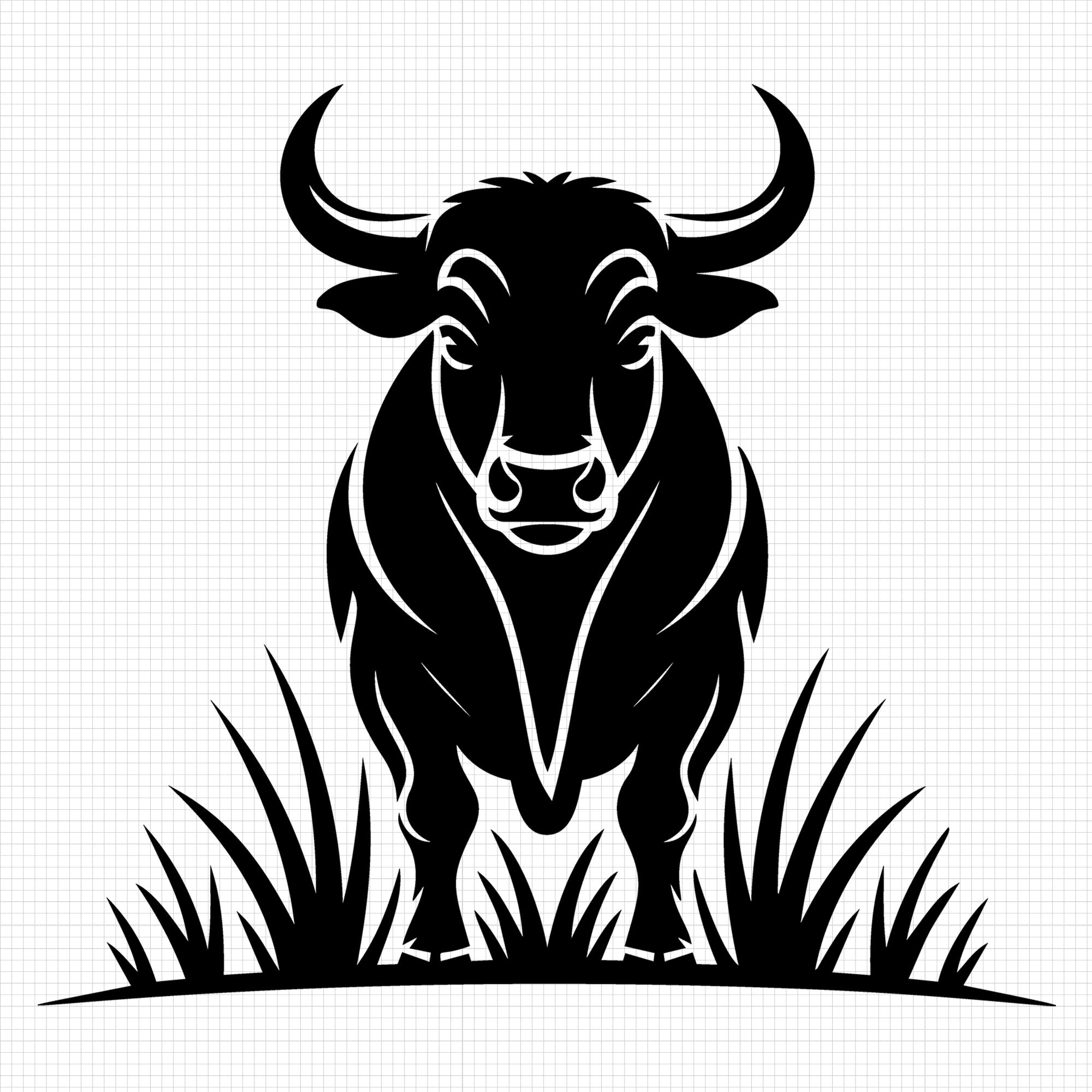 Bull SVG File - Craft House SVG