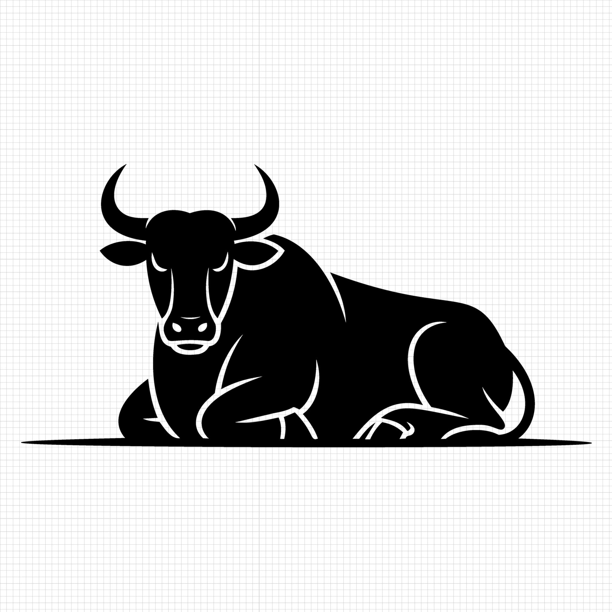 Bull SVG File - Craft House SVG