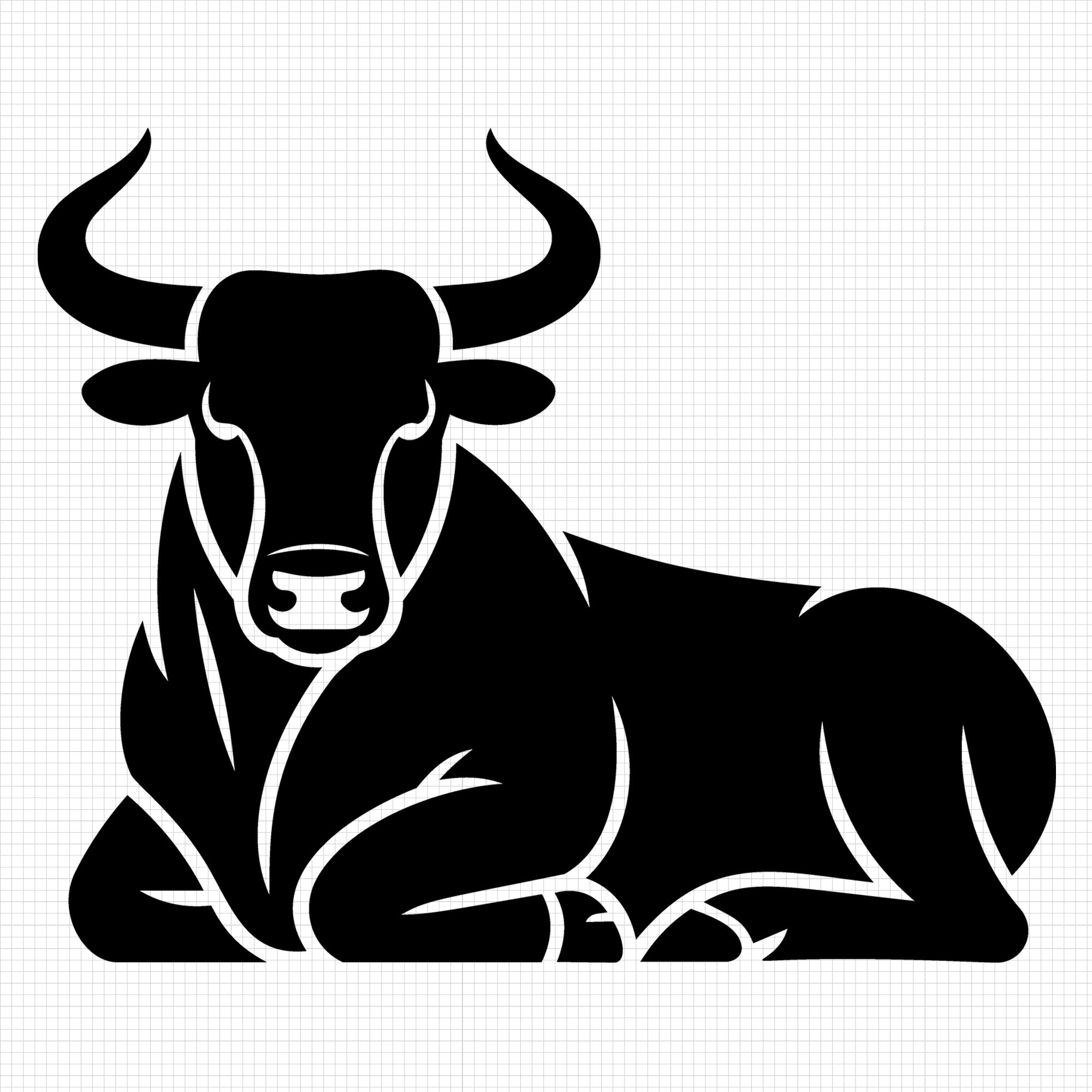 Bull SVG File - Craft House SVG