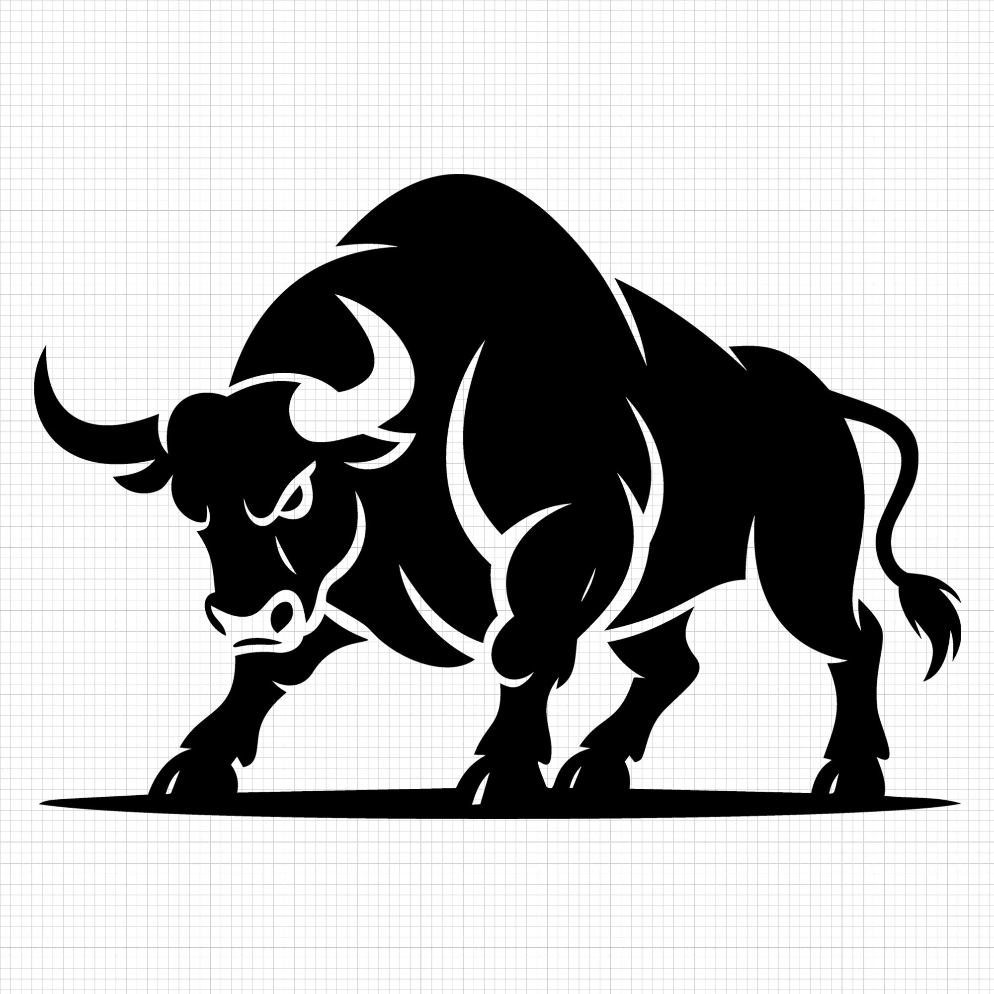 Bull SVG File - Craft House SVG