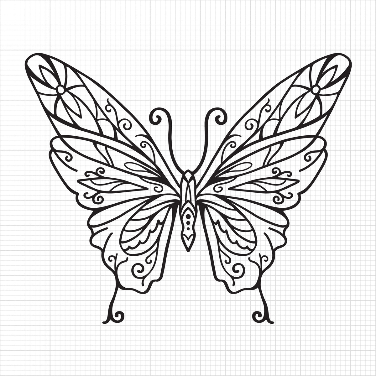 Butterfly Mandala