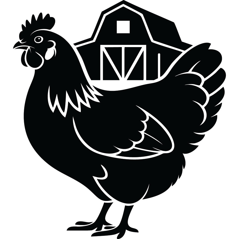 Chicken SVG File SVG DXF EPS PNG - Craft House SVG
