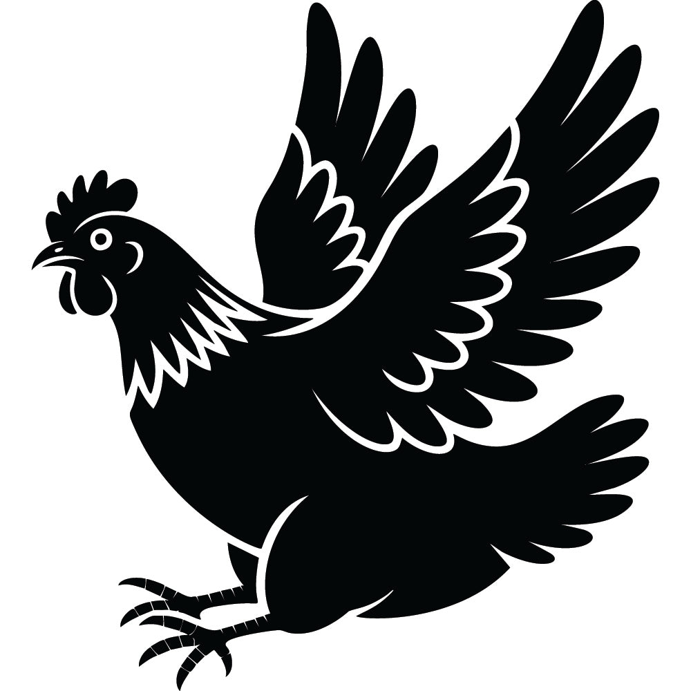 Chicken SVG File SVG DXF EPS PNG - Craft House SVG